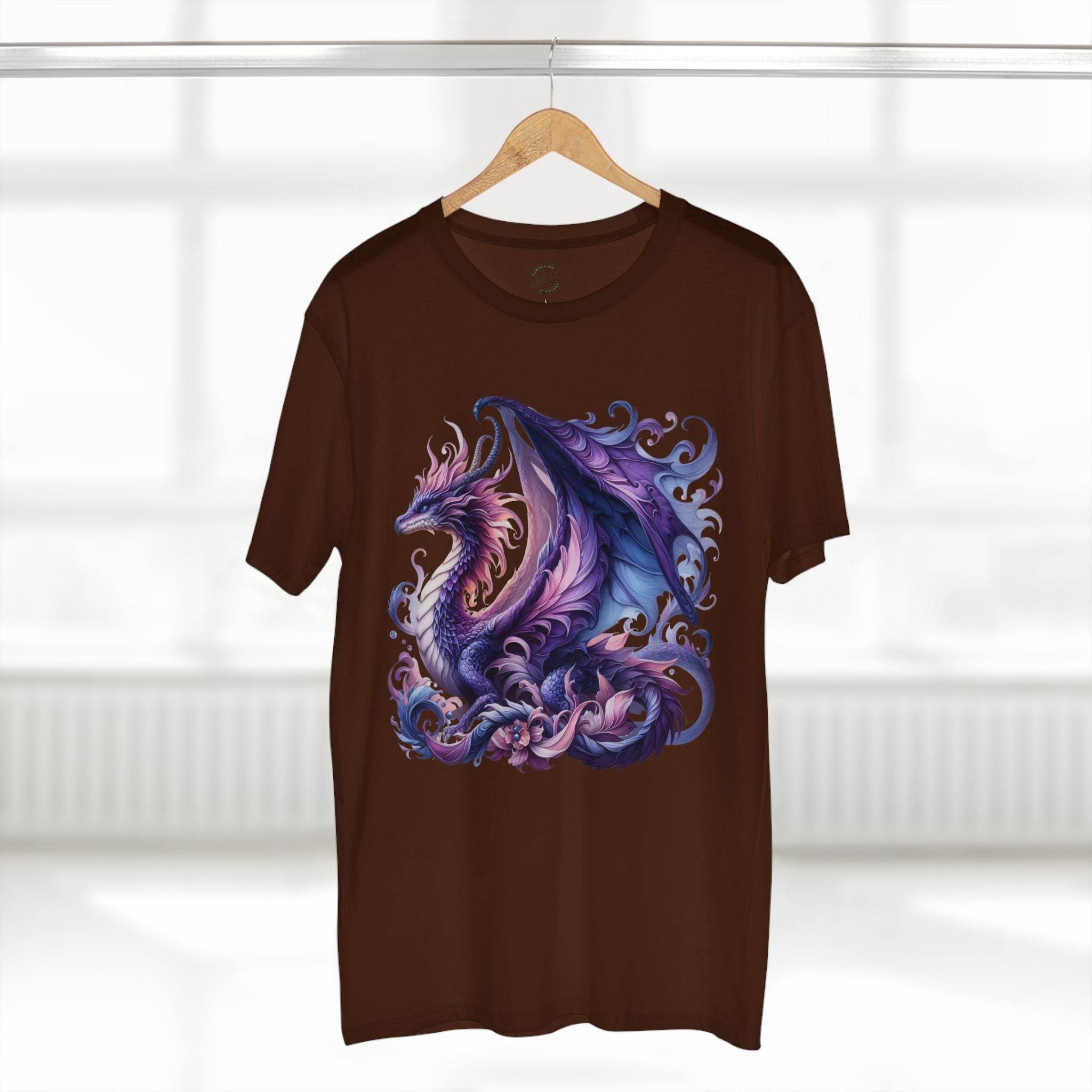 Amethyst Majesty Adult Staple Tee - Esmeralda Ecostore
