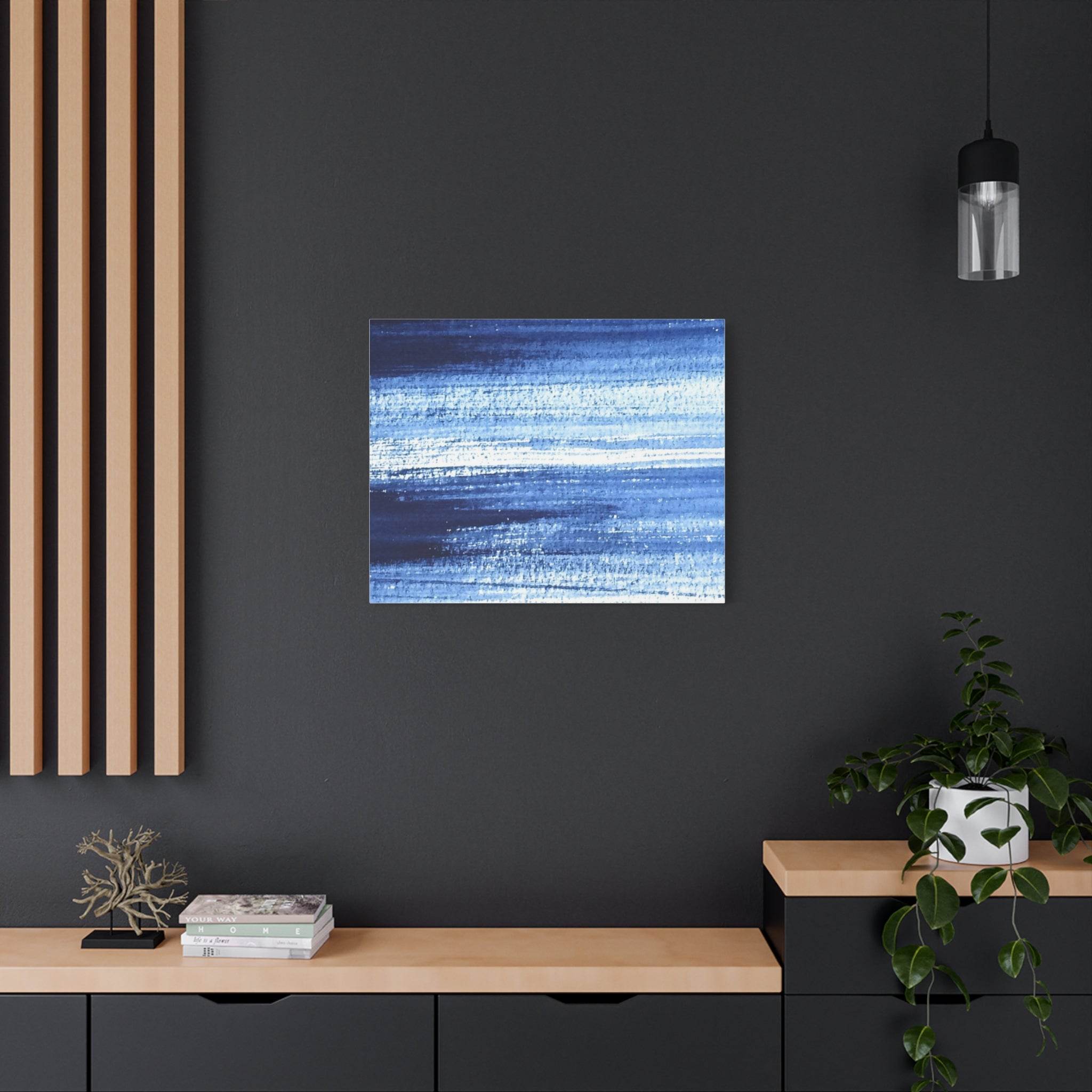 Horizon Matte Canvas Stretched - Esmeralda Ecostore