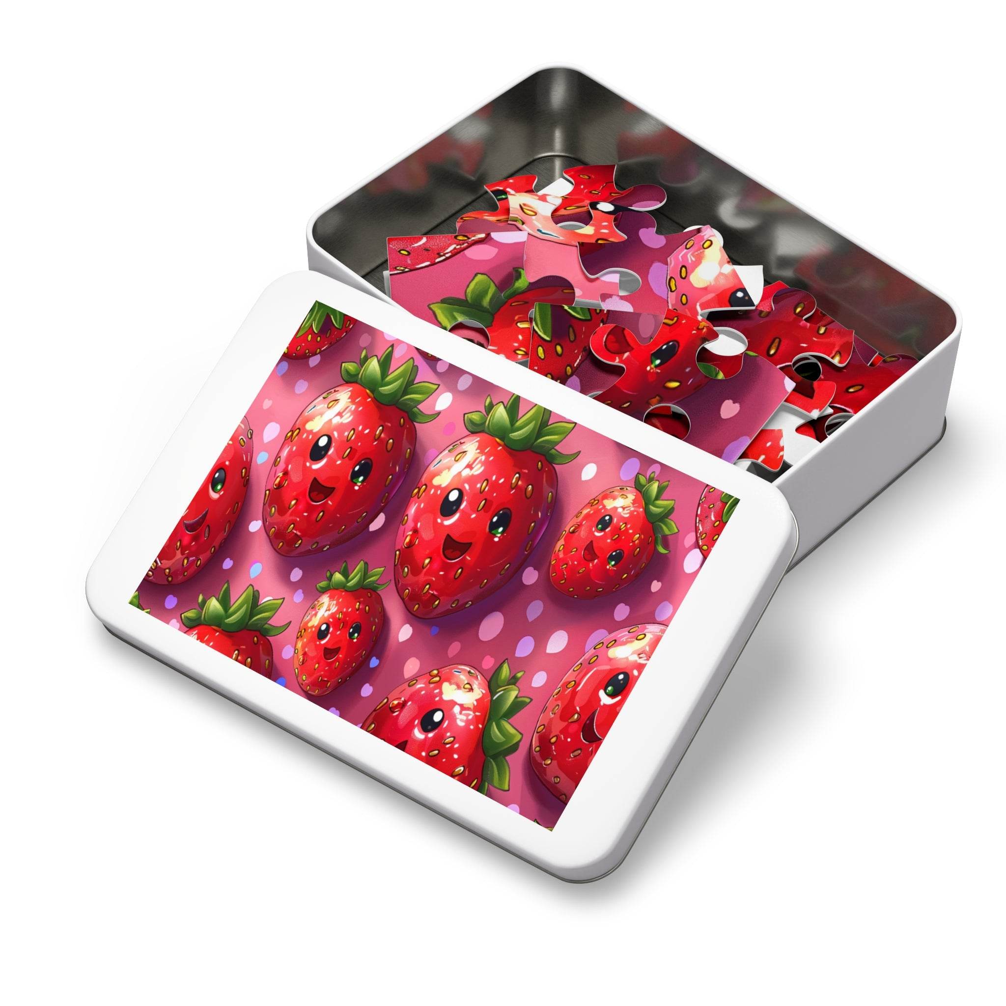 Kawaii Strawberry Jigsaw Puzzle - Esmeralda Ecostore
