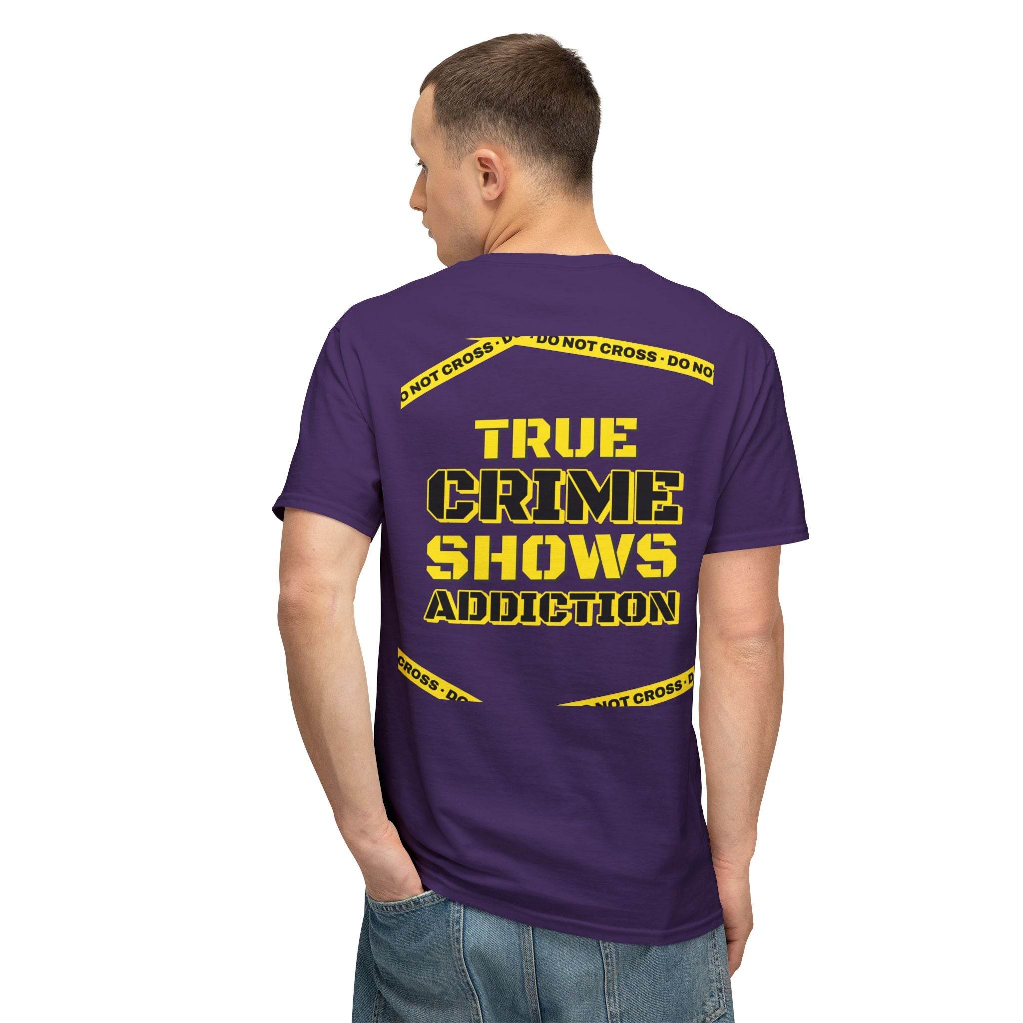 True Crime Shows Addiction Unisex HD Cotton™ T-Shirt - Esmeralda Ecostore