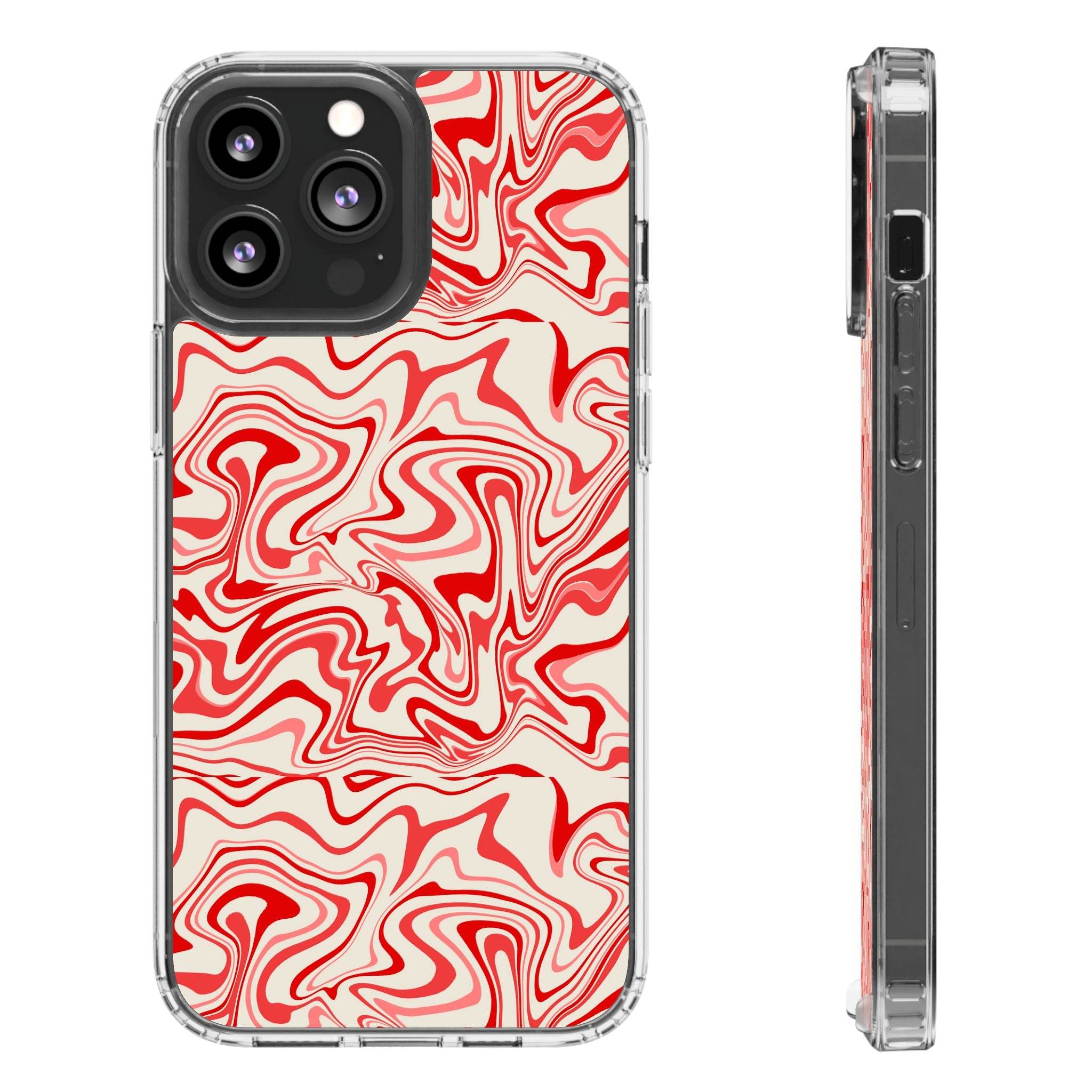 Lava Flow Sustainable Phone Clear Cases - Esmeralda Ecostore