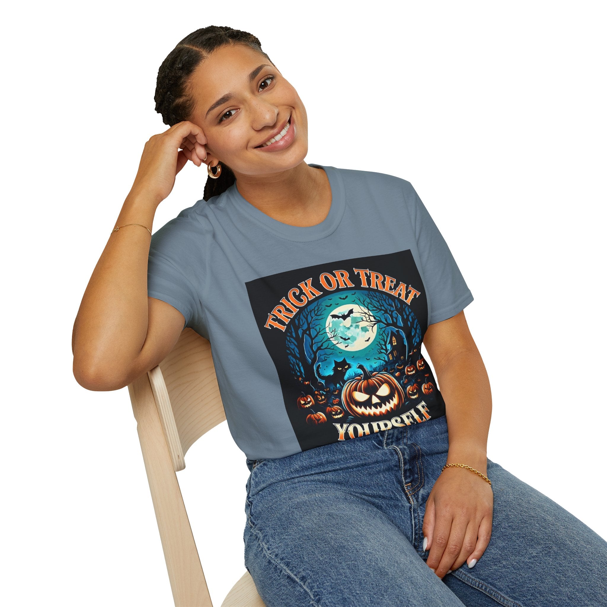 Trick or Treat Yourself Unisex Softstyle T-Shirt