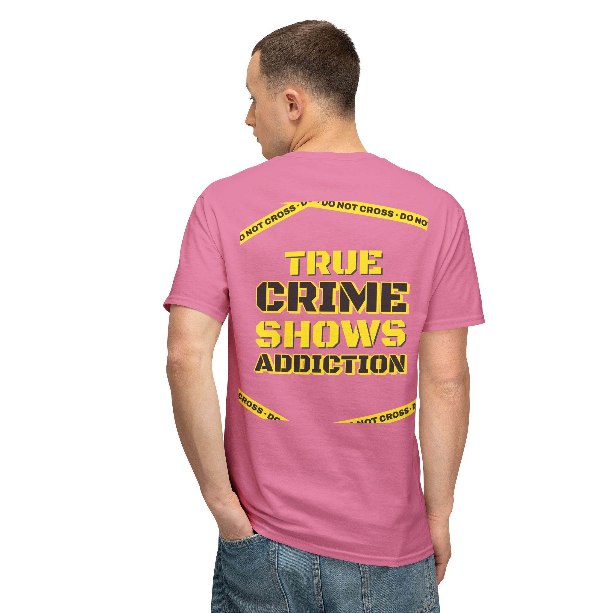True Crime Shows Addiction Unisex HD Cotton™ T-Shirt - Esmeralda Ecostore
