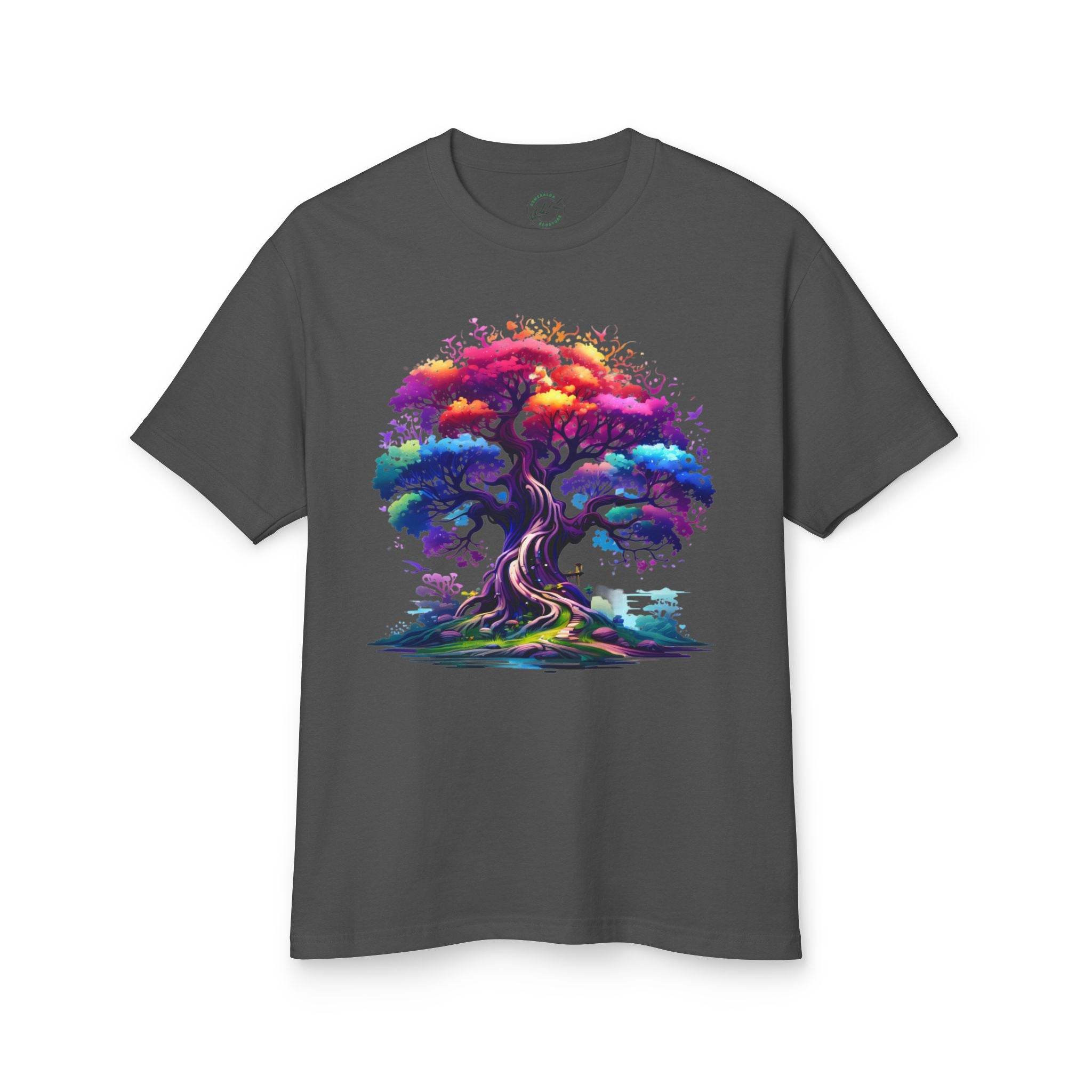 Colorwood Unisex Garment-Dyed Heavyweight Cotton Tee - Esmeralda Ecostore