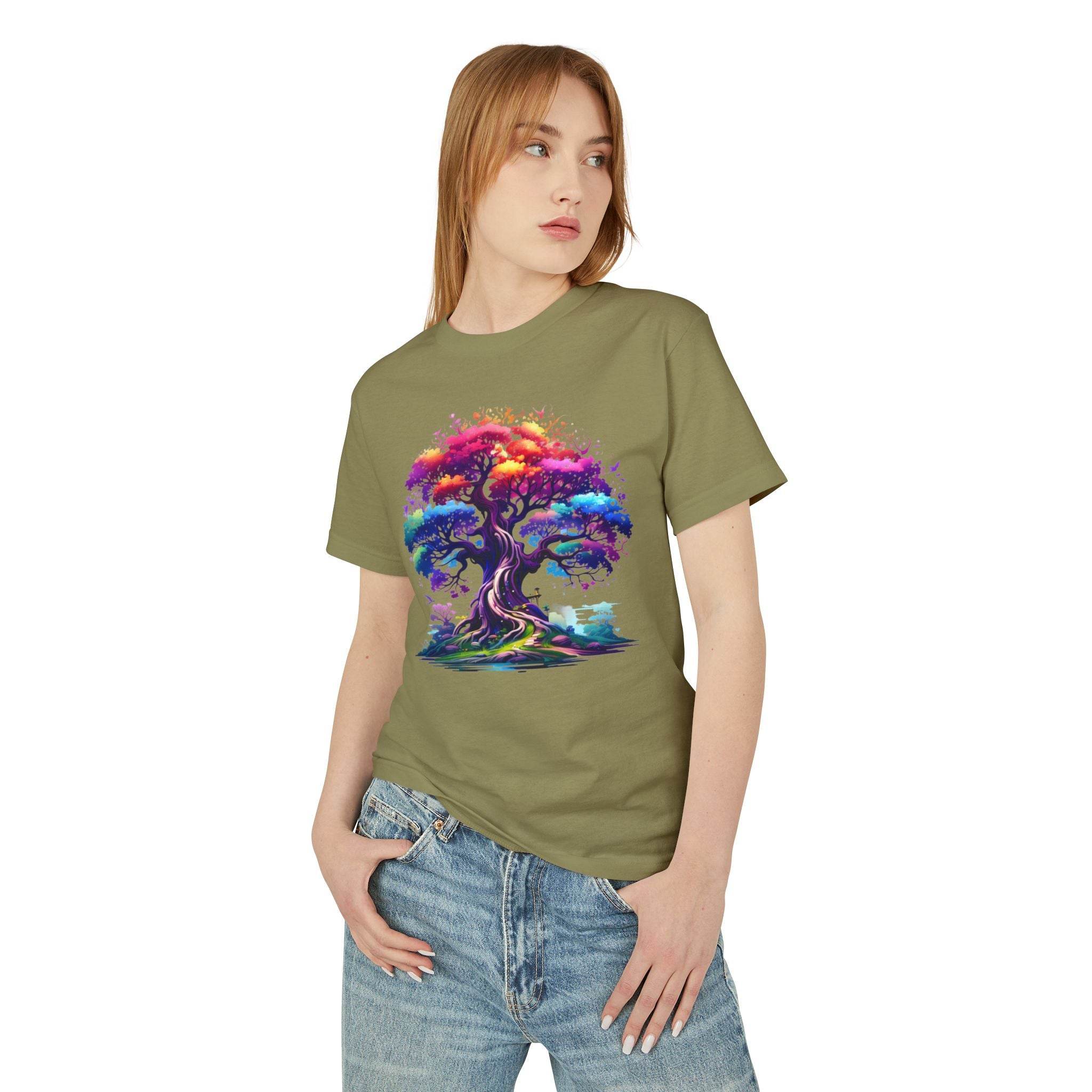 Colorwood Unisex Garment-Dyed Heavyweight Cotton Tee - Esmeralda Ecostore