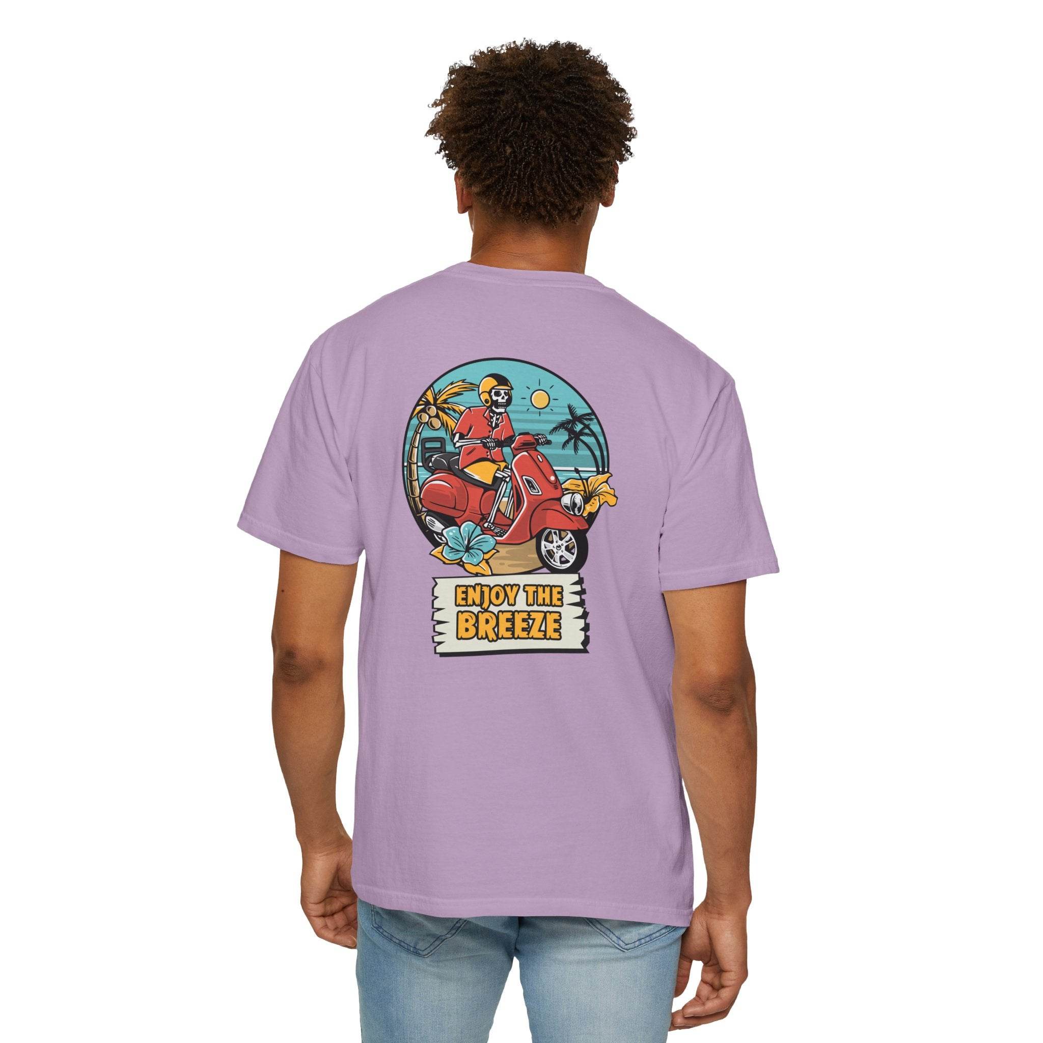 Enjoy The Breeze Unisex Garment-Dyed T-Shirt - Esmeralda Ecostore