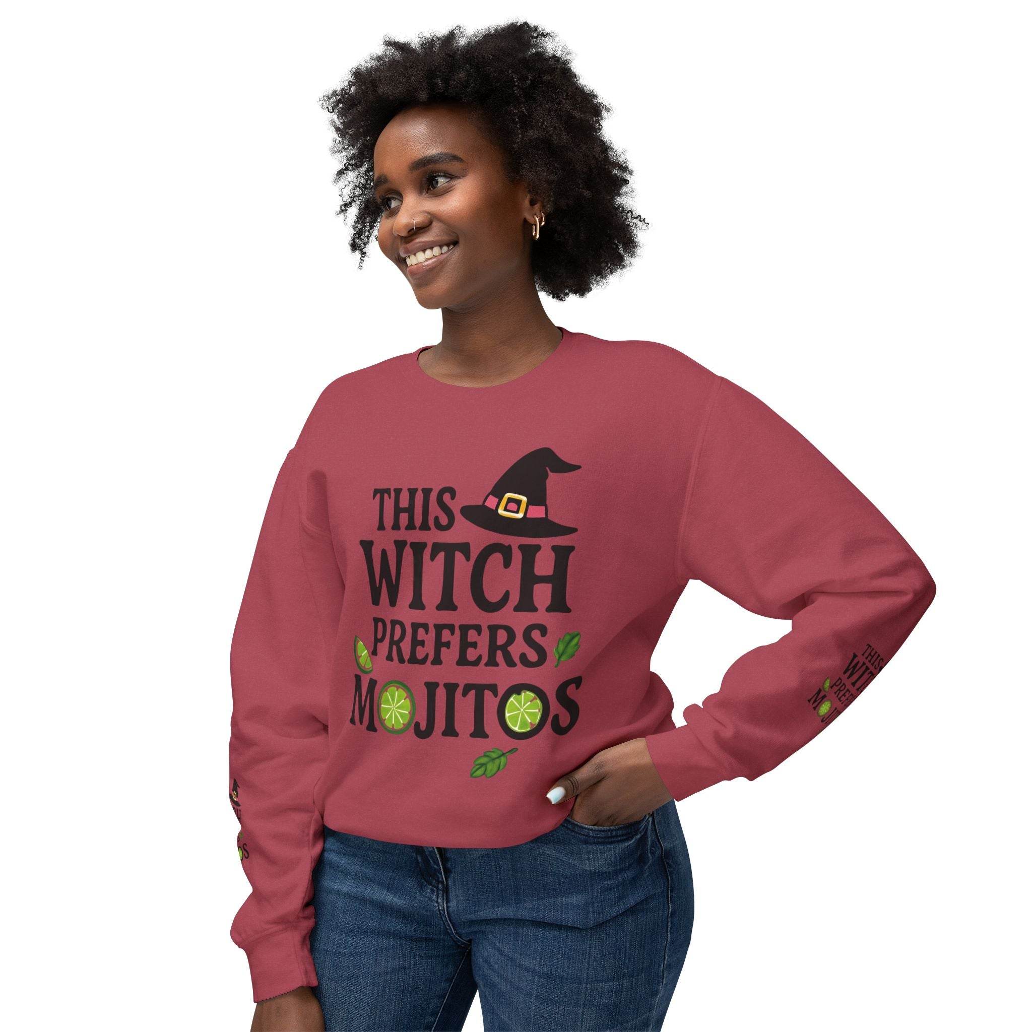 Witch Unisex Lightweight Crewneck Sweatshirt