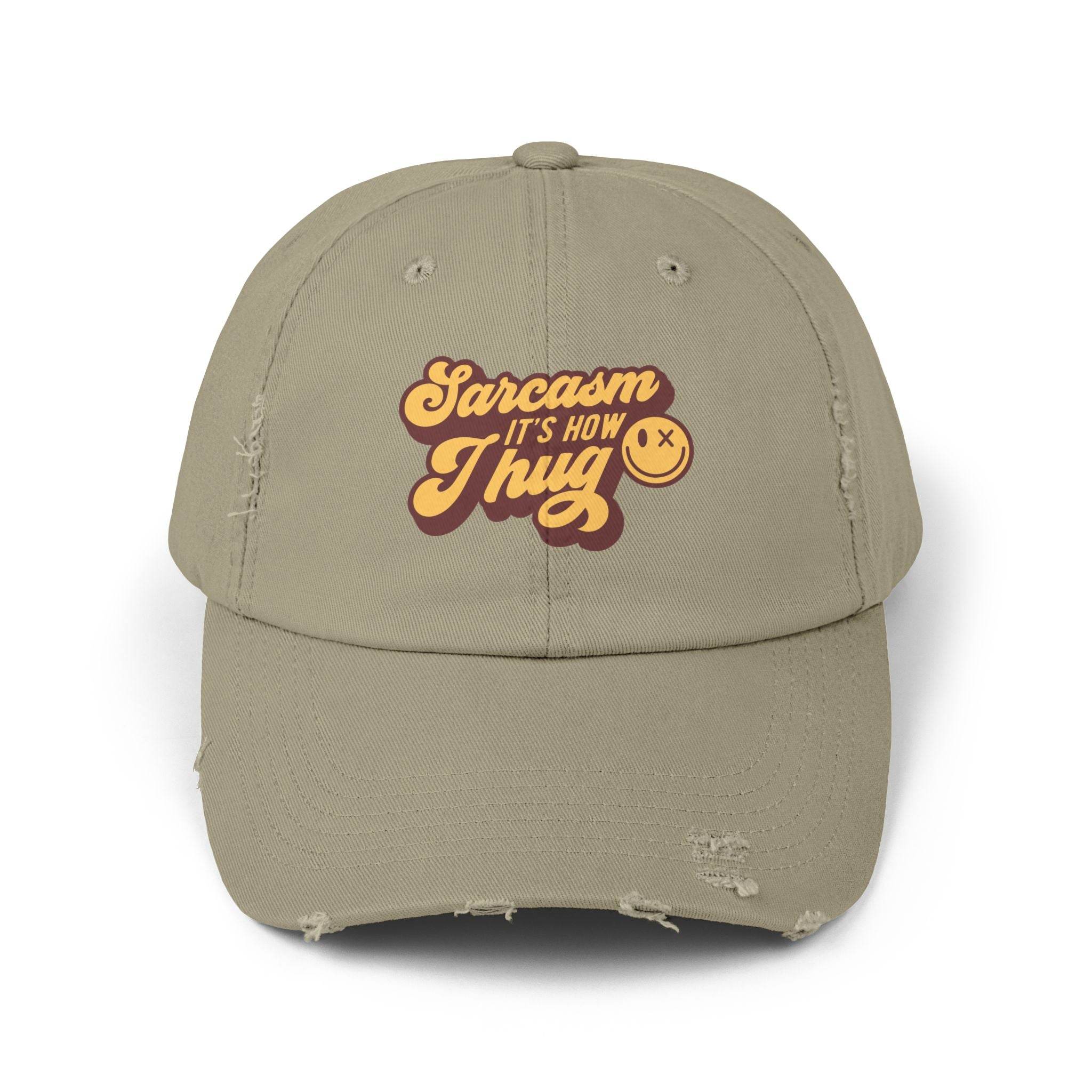 Sarcastic Unisex Distressed Cap - Esmeralda Ecostore