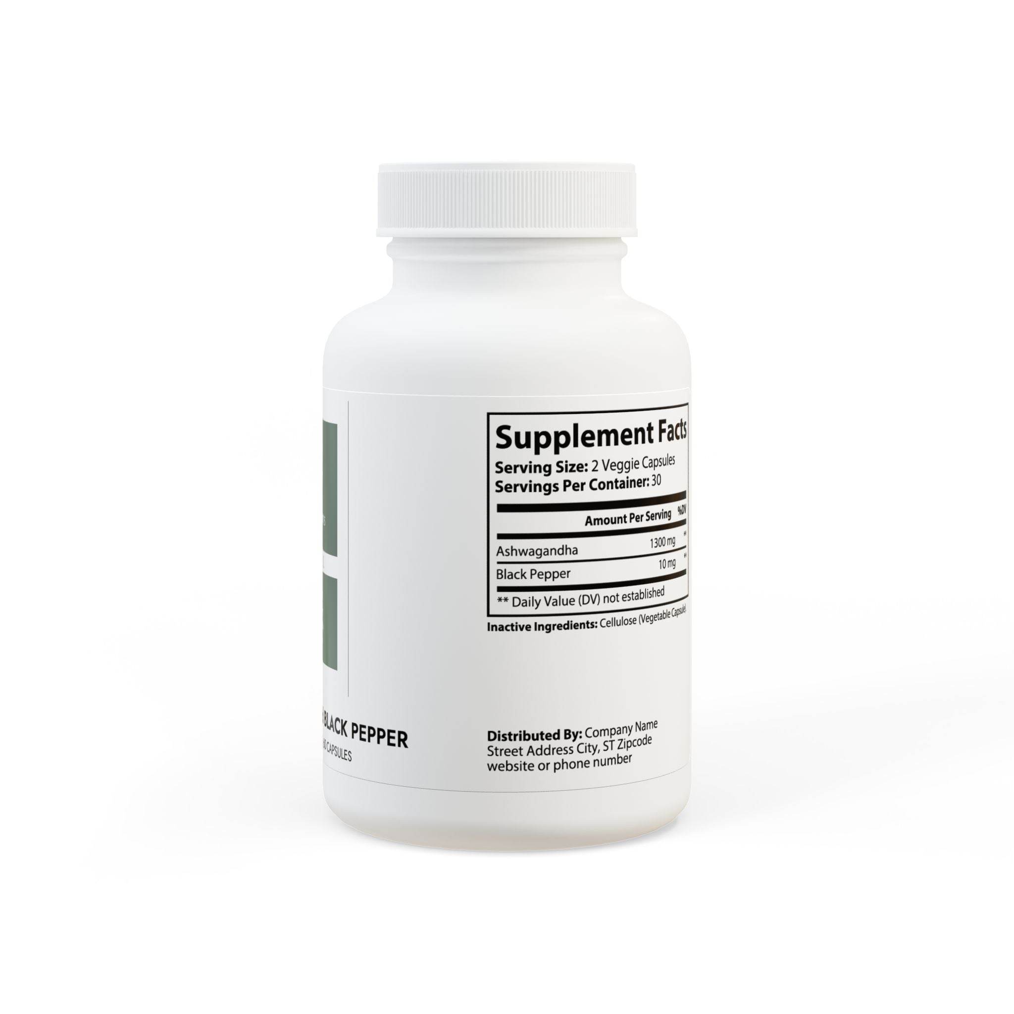 Chill Pill Ashwagandha and Black Pepper Supplement - Esmeralda Ecostore