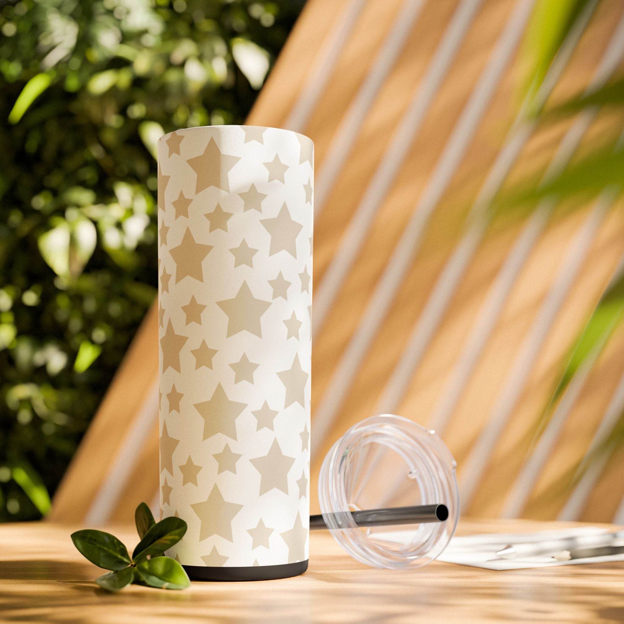 Celestial Sipper Skinny Tumbler with Straw - Esmeralda Ecostore
