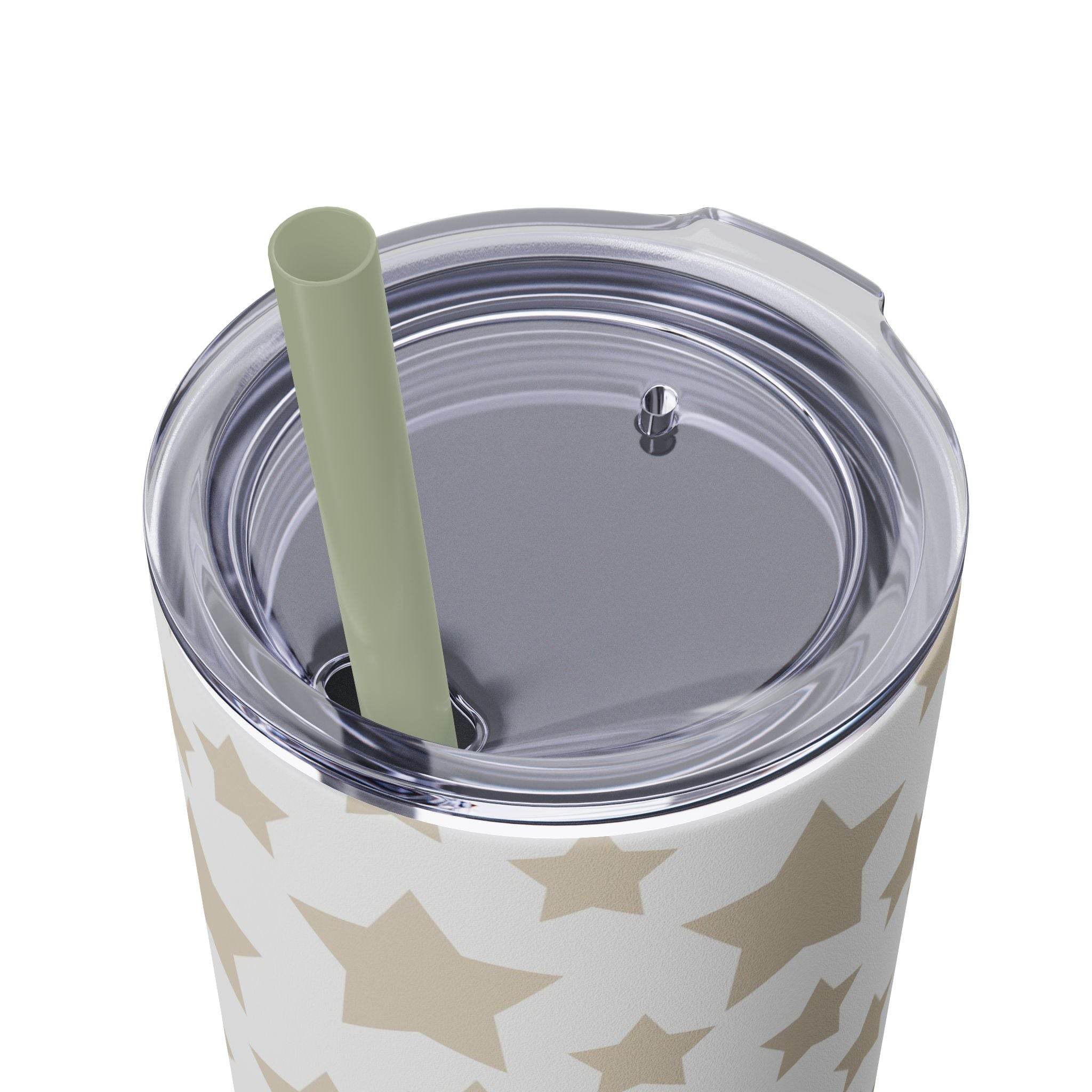 Celestial Sipper Skinny Tumbler with Straw - Esmeralda Ecostore