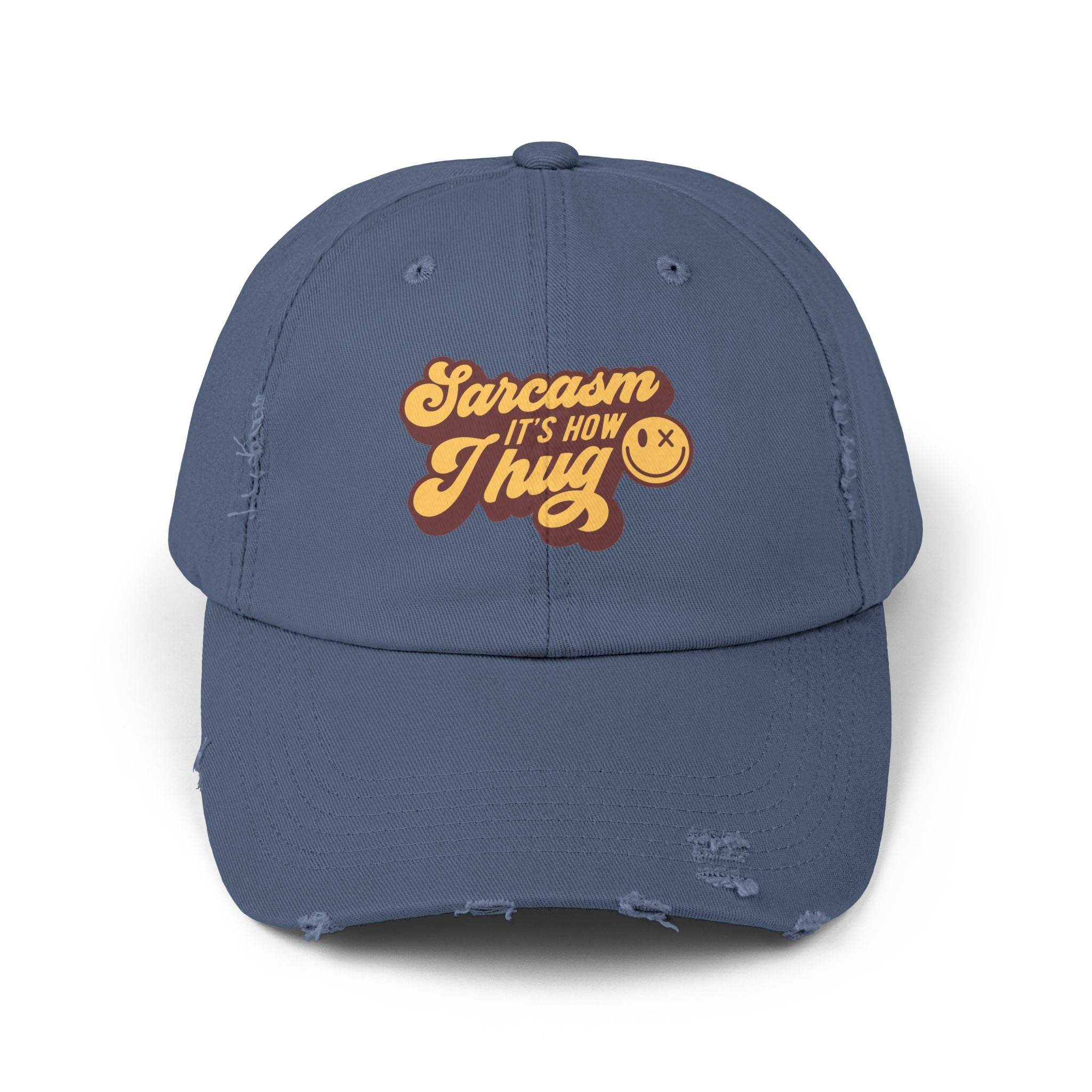 Sarcastic Unisex Distressed Cap - Esmeralda Ecostore