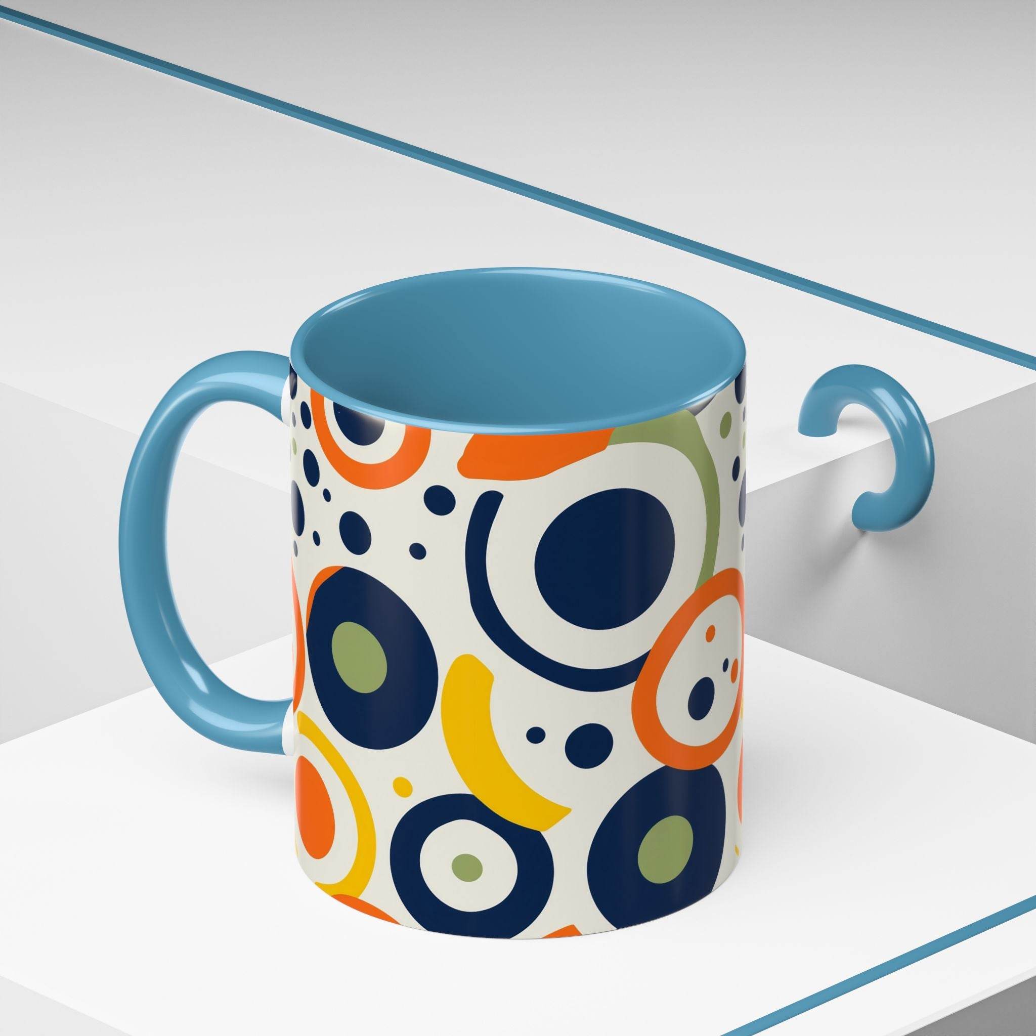 Pop Art Accent Coffee Mug (11oz-15oz) - Esmeralda Ecostore