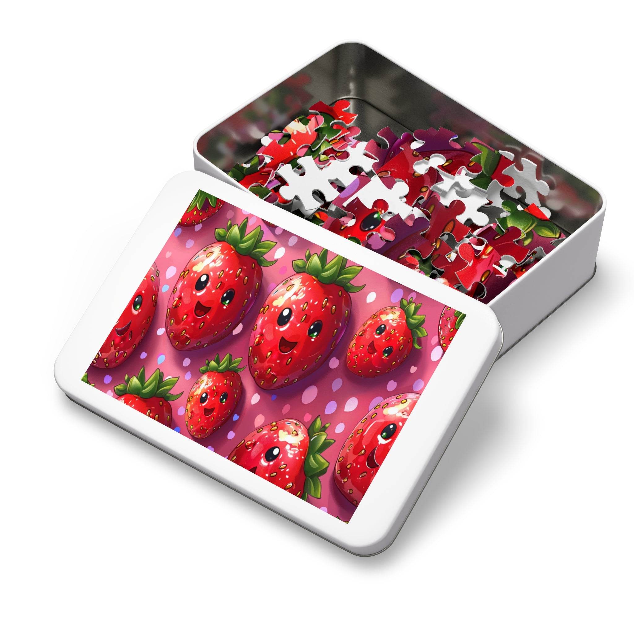 Kawaii Strawberry Jigsaw Puzzle - Esmeralda Ecostore
