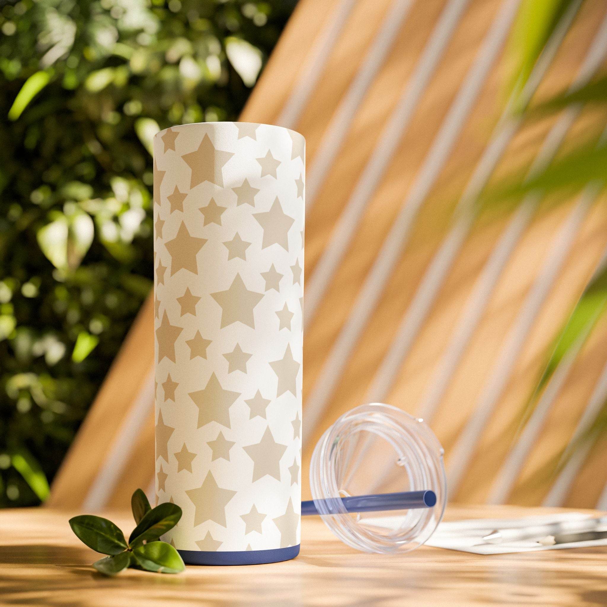 Celestial Sipper Skinny Tumbler with Straw - Esmeralda Ecostore