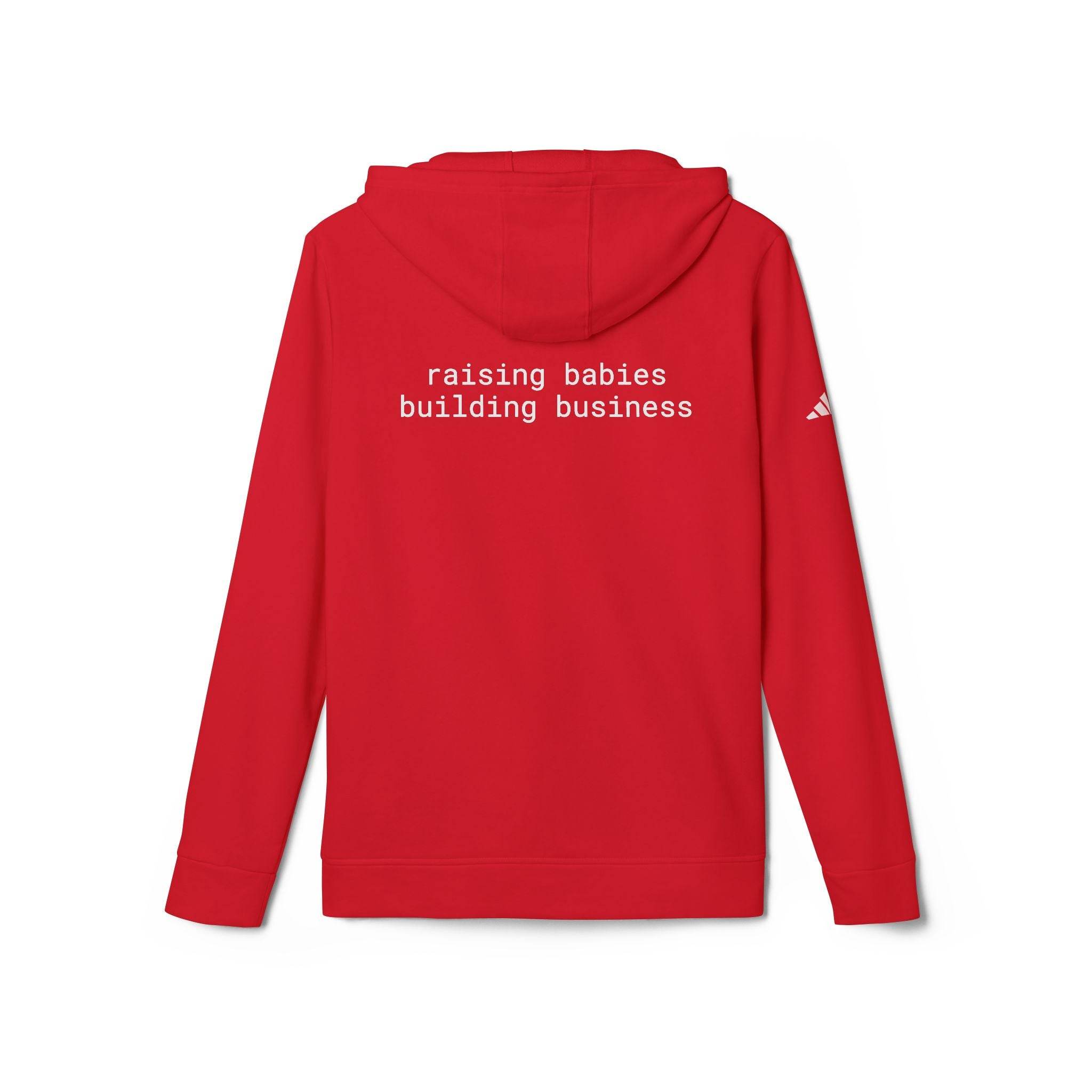 Raising Babies Building Business Adidas Unisex Fleece Hoodie