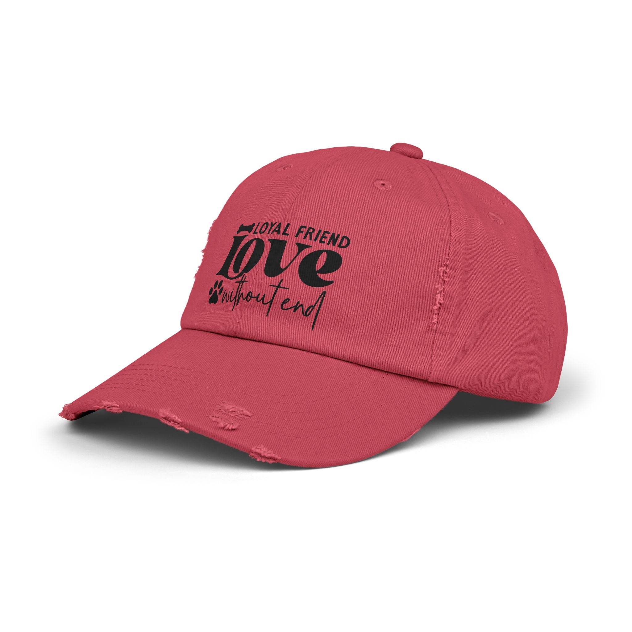 Pet Love Unisex Distressed Cap