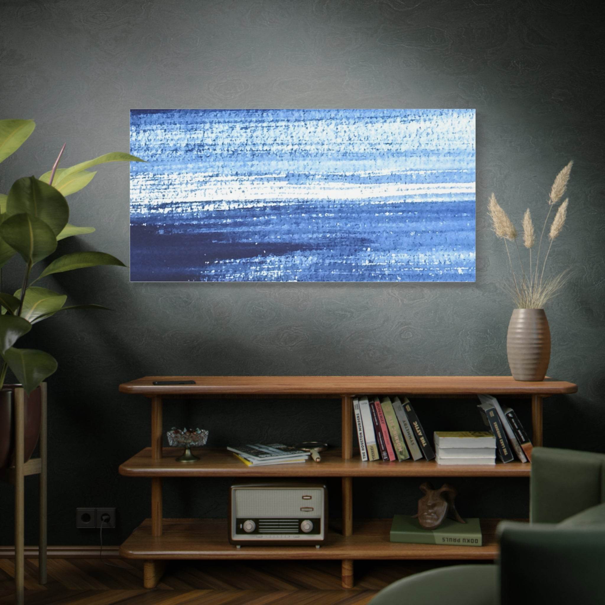 Horizon Matte Canvas Stretched - Esmeralda Ecostore