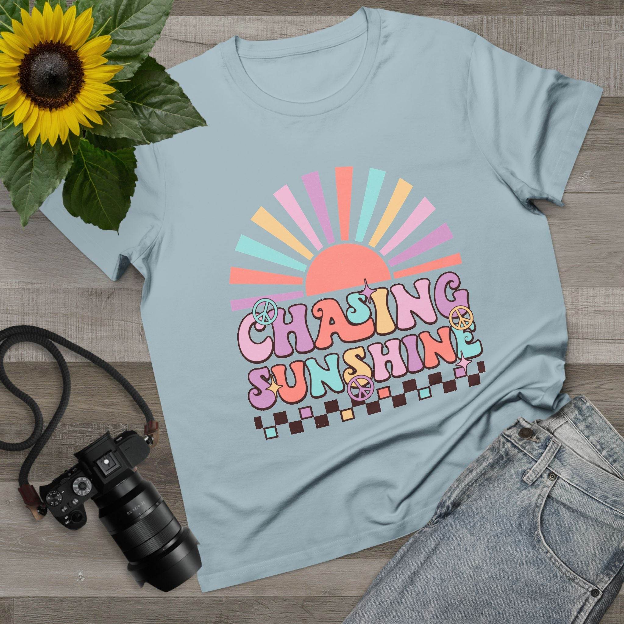 Chasing Sunshine Women's Maple Tee - Esmeralda Ecostore