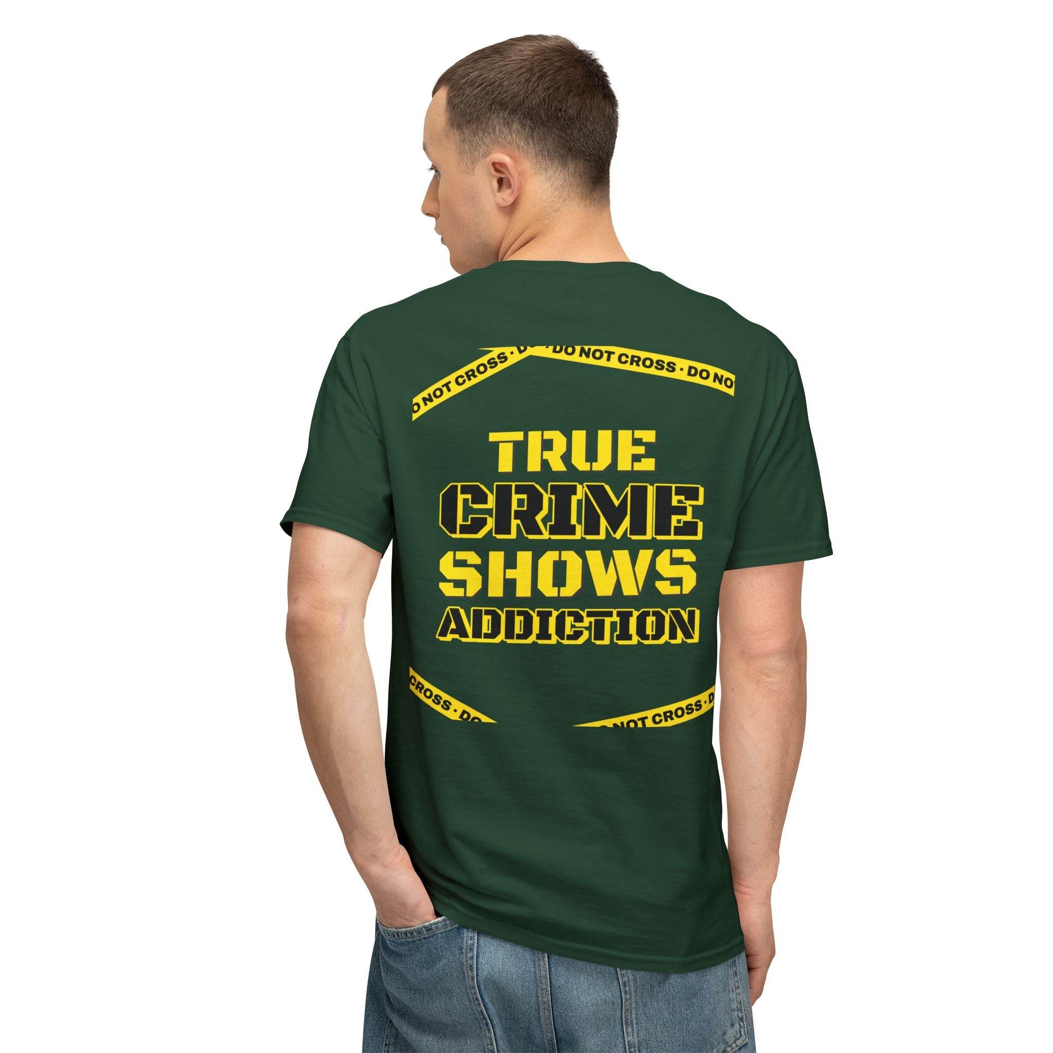 True Crime Shows Addiction Unisex HD Cotton™ T-Shirt - Esmeralda Ecostore
