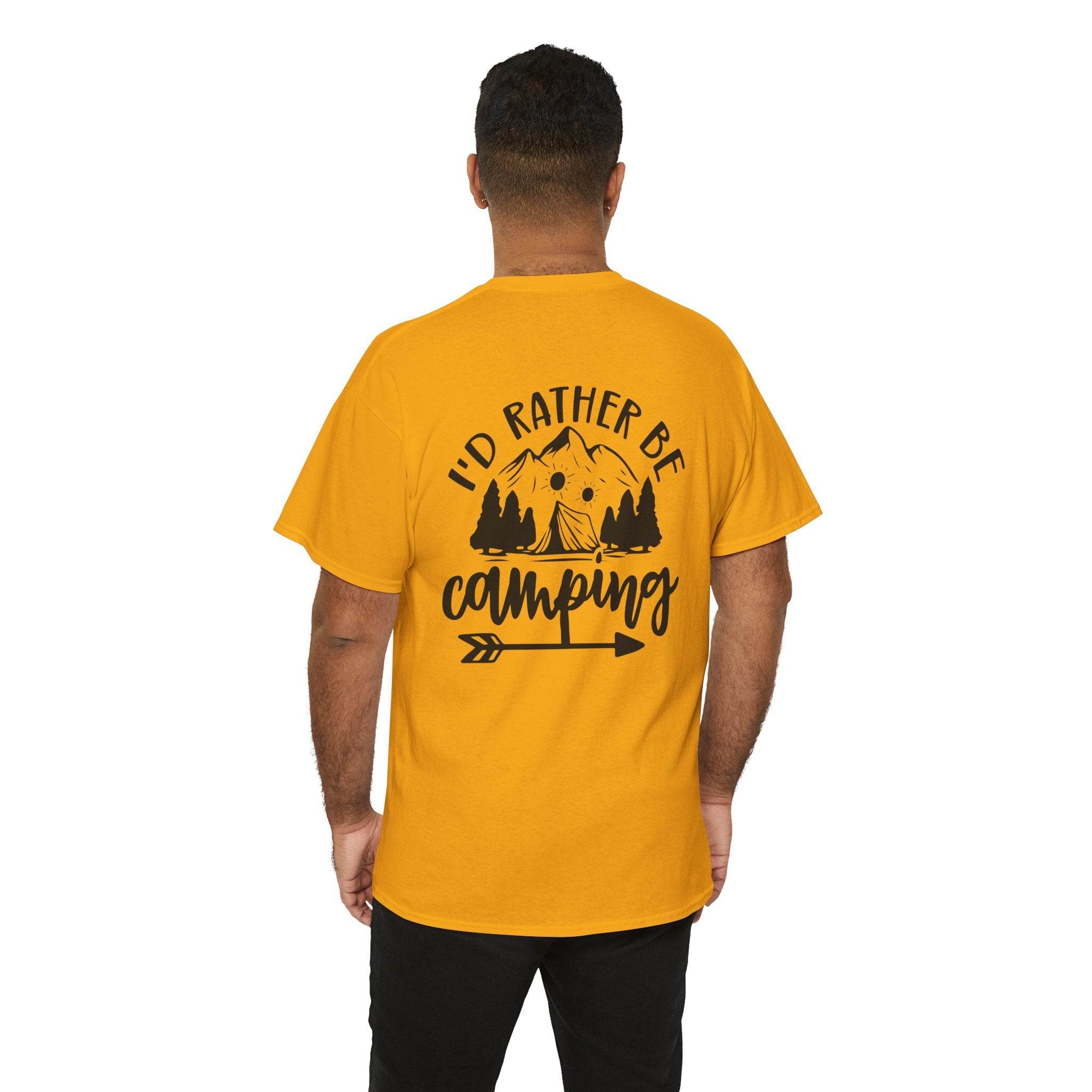 Camping Unisex Heavy Cotton Tee