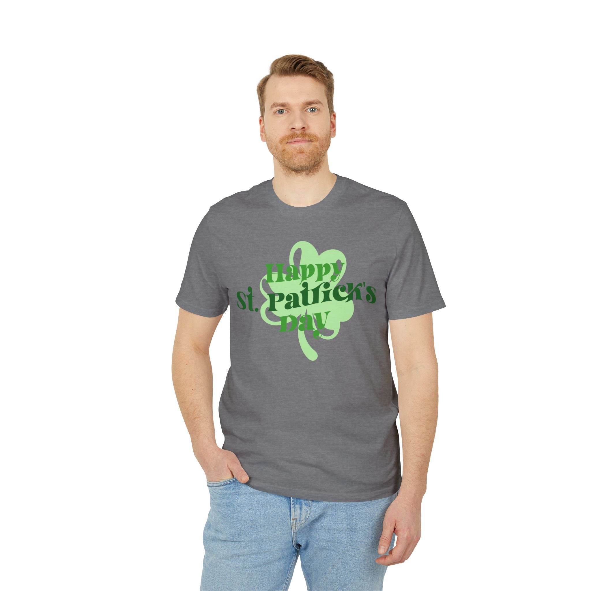 Happy St. Patrick's Day Unisex Creator 2.0 T-Shirt - Esmeralda Ecostore