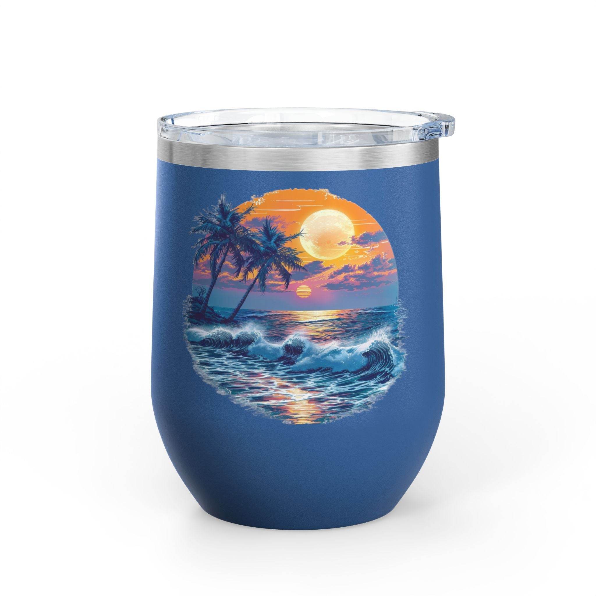 Tropical Sunset Wine Tumbler - Esmeralda Ecostore