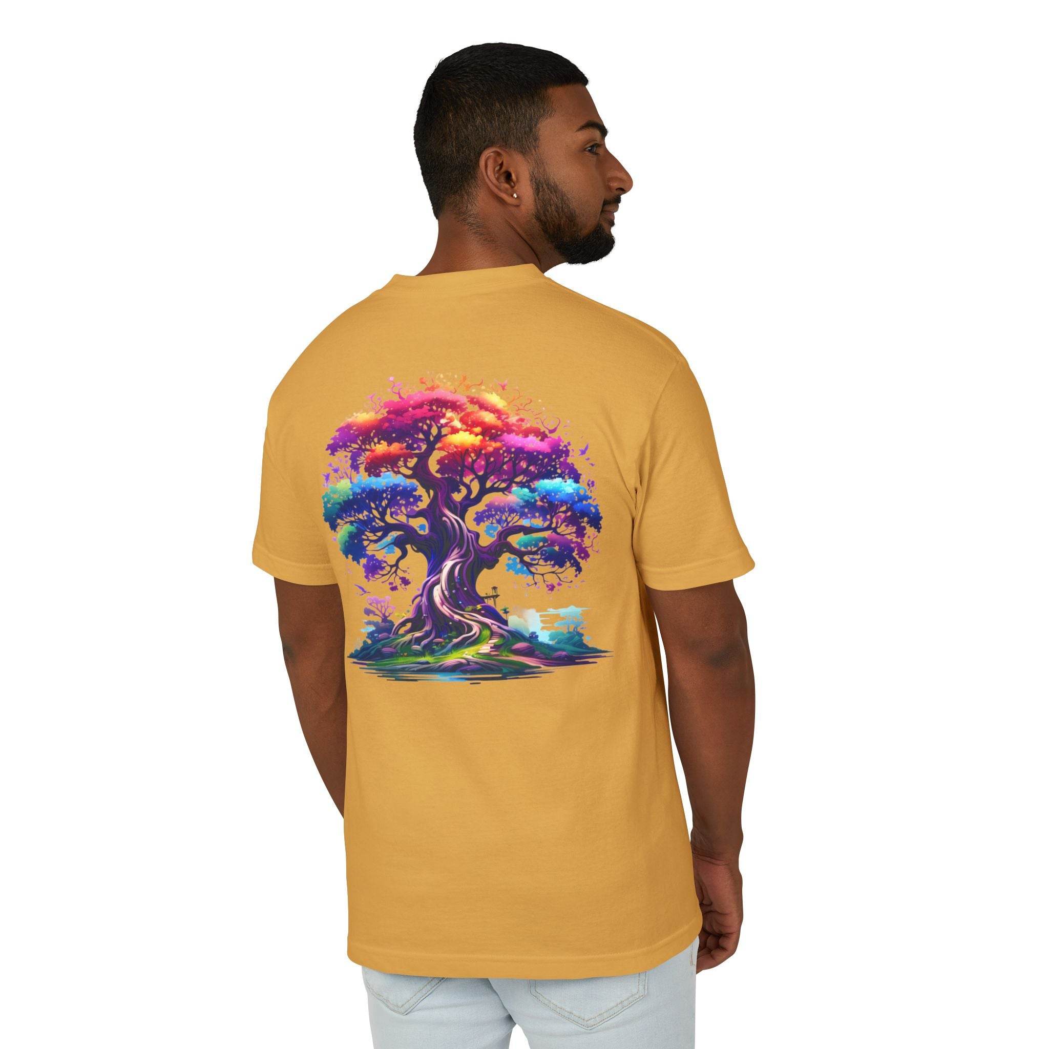 Colorwood Unisex Garment-Dyed Heavyweight Cotton Tee - Esmeralda Ecostore