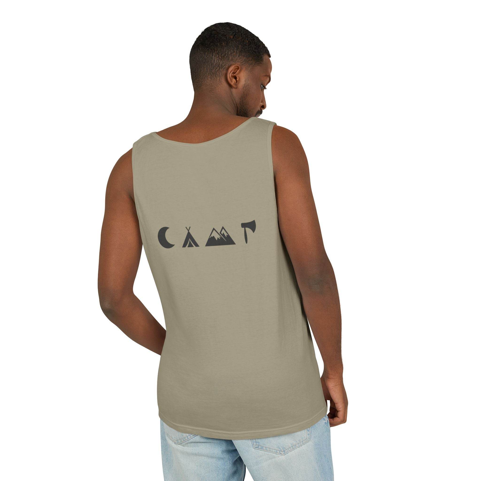 Adventure Awaits Unisex Garment-Dyed Tank Top