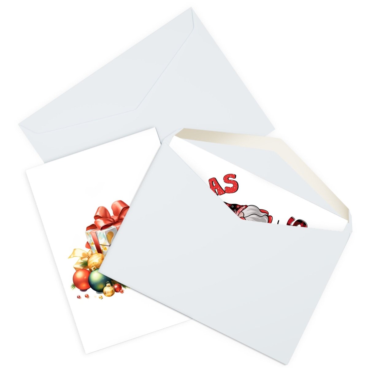 Christmas with my Gnomies Greeting Cards