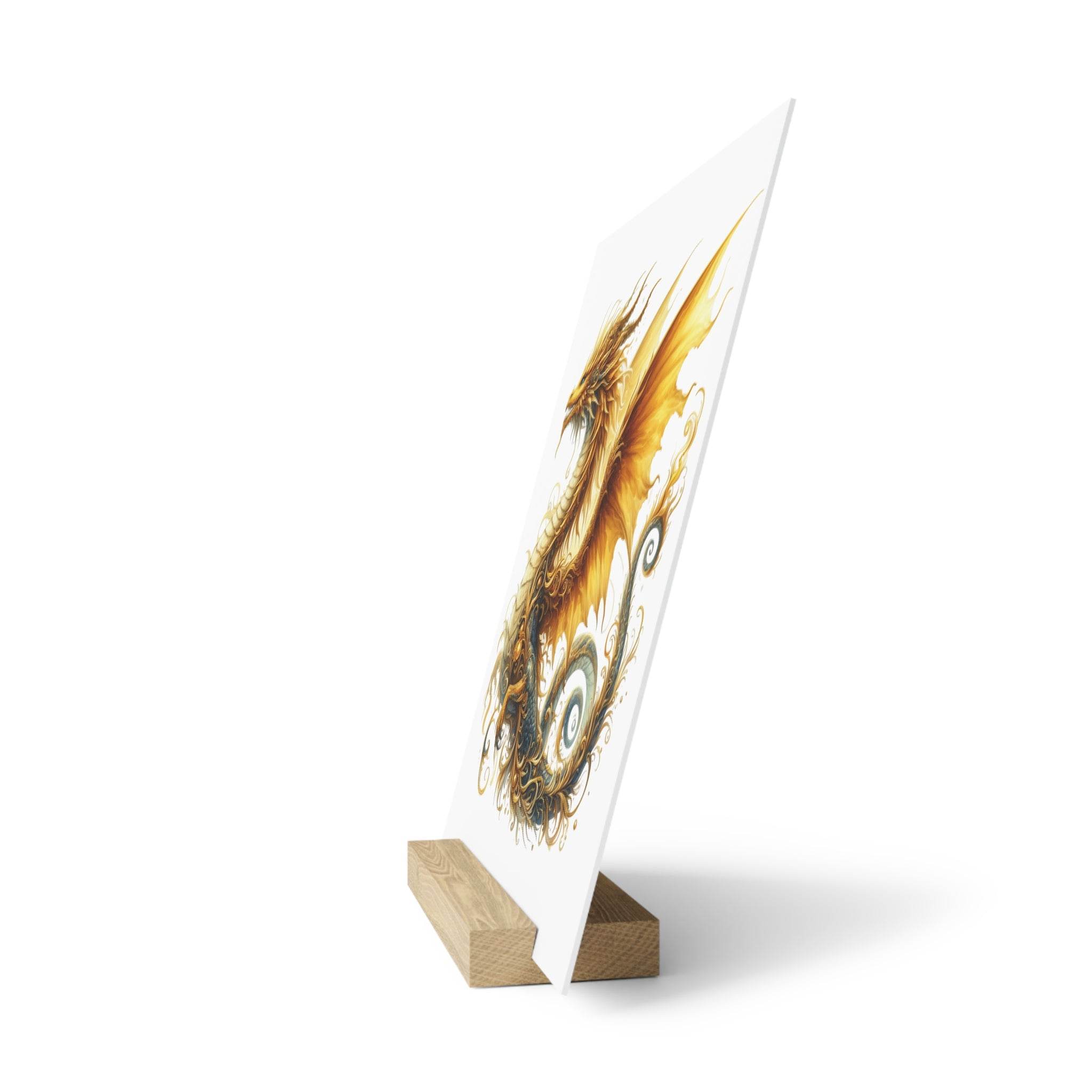 Dragon's Majesty Gallery Board with Stand - Home Decor - Esmeralda Ecostore