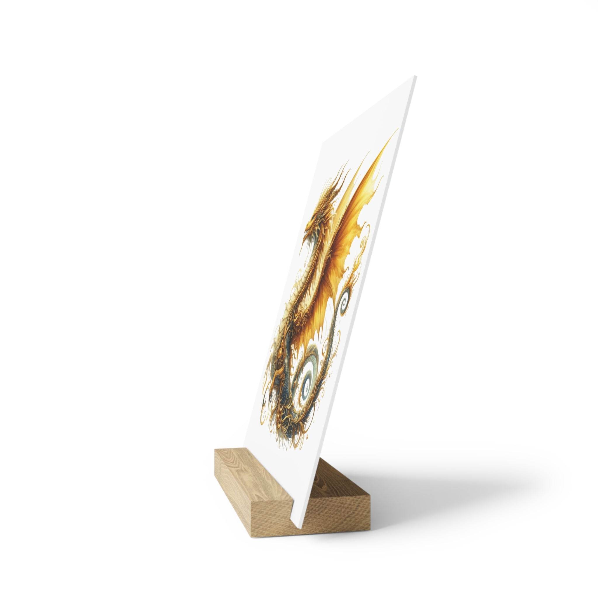 Dragon's Majesty Gallery Board with Stand - Home Decor - Esmeralda Ecostore