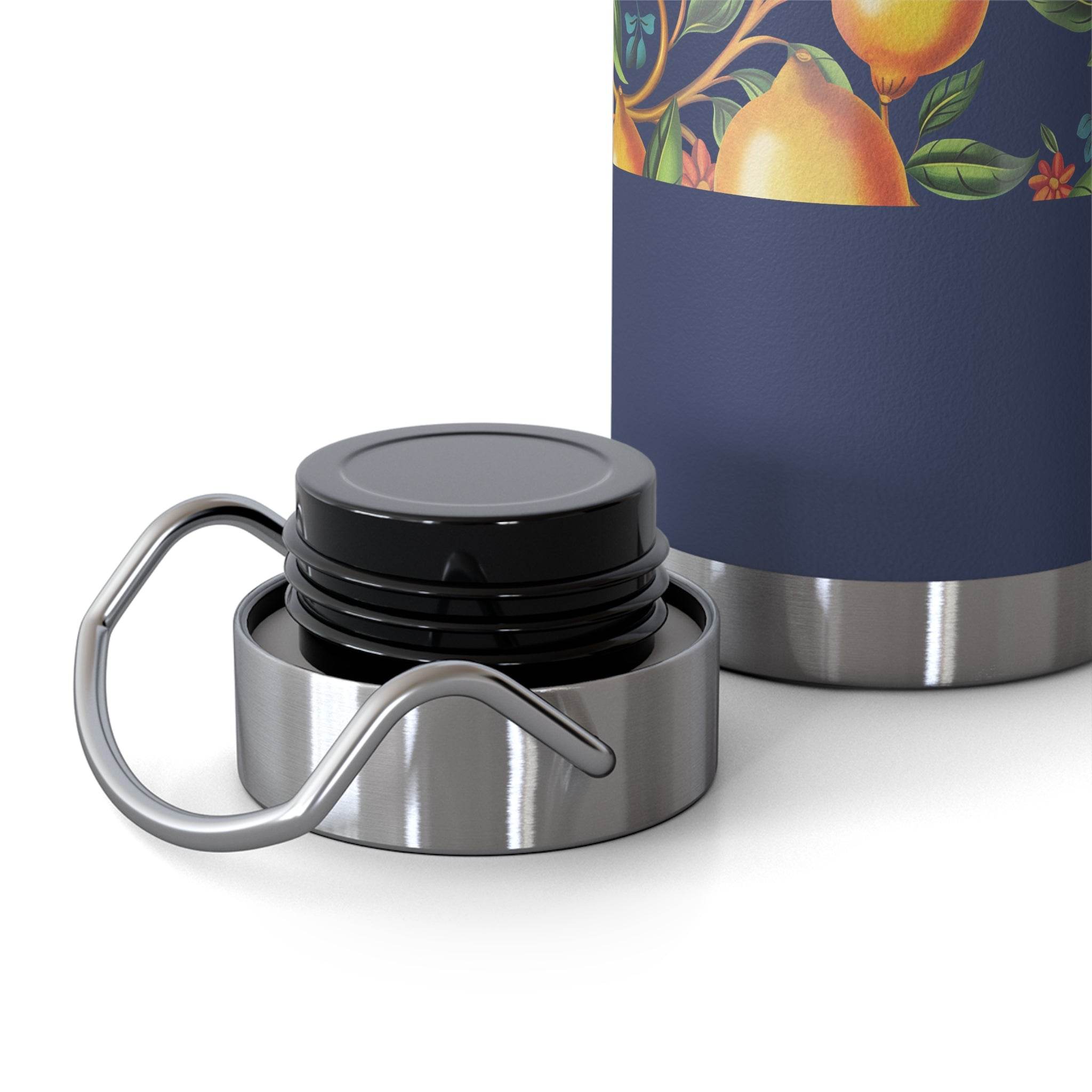 Citrus Bloom Copper Vacuum Insulated Bottle - Bottles & Tumblers - Esmeralda Ecostore