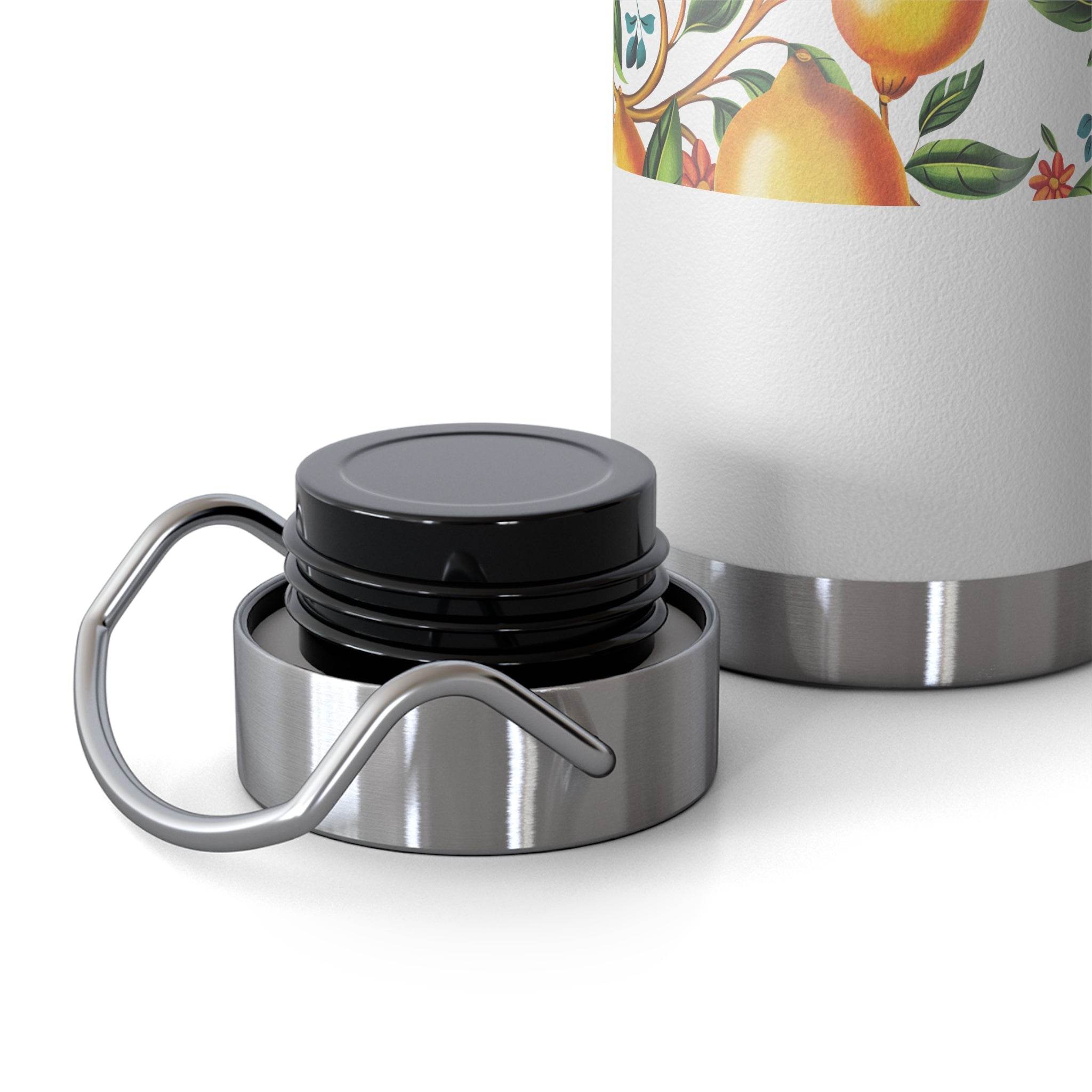 Citrus Bloom Copper Vacuum Insulated Bottle - Bottles & Tumblers - Esmeralda Ecostore