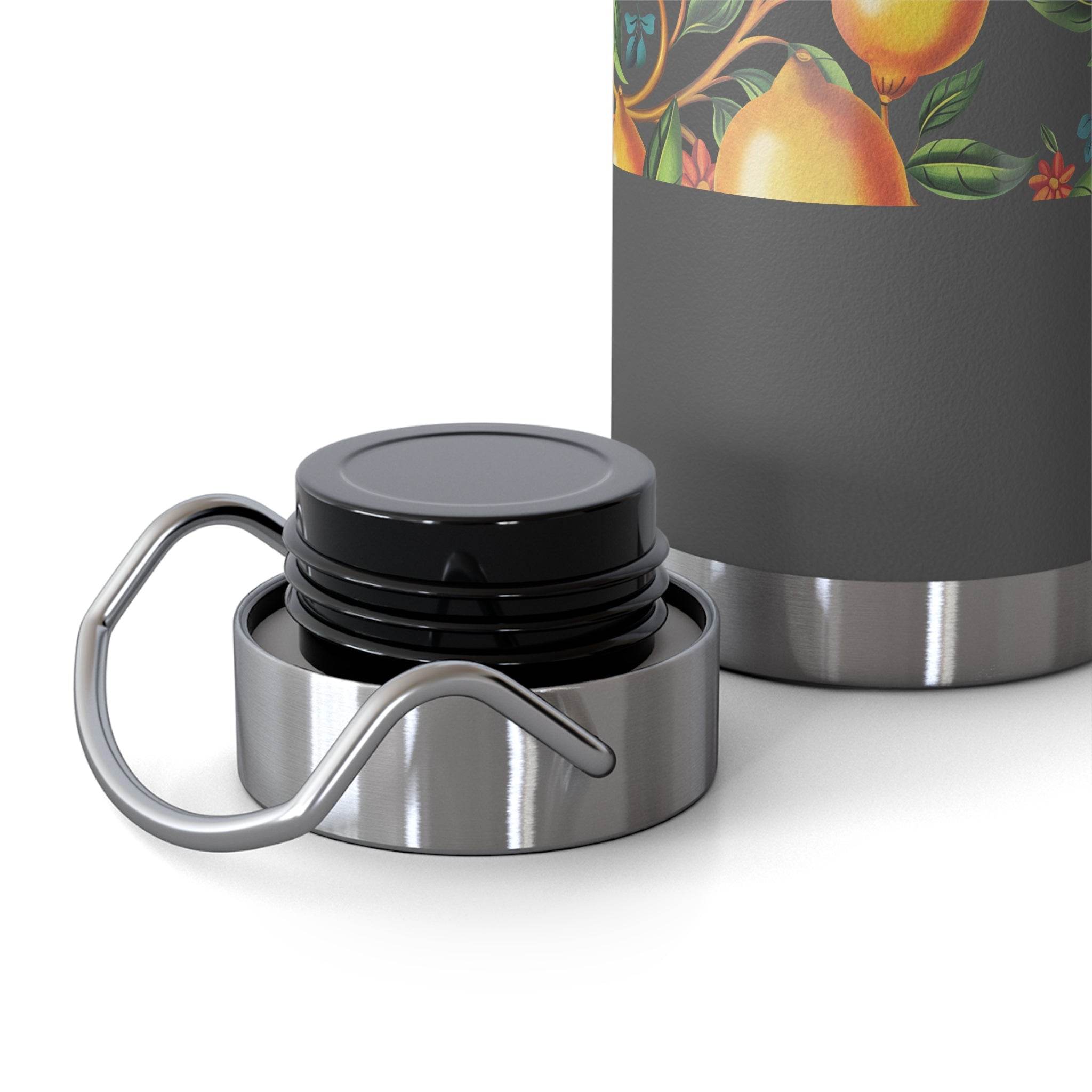 Citrus Bloom Copper Vacuum Insulated Bottle - Bottles & Tumblers - Esmeralda Ecostore