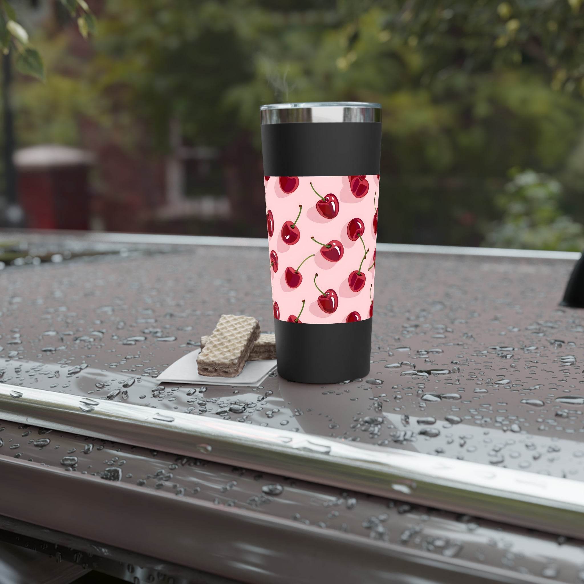 Life's a Cherry Copper Vacuum Insulated Tumbler - Bottles & Tumblers - Esmeralda Ecostore