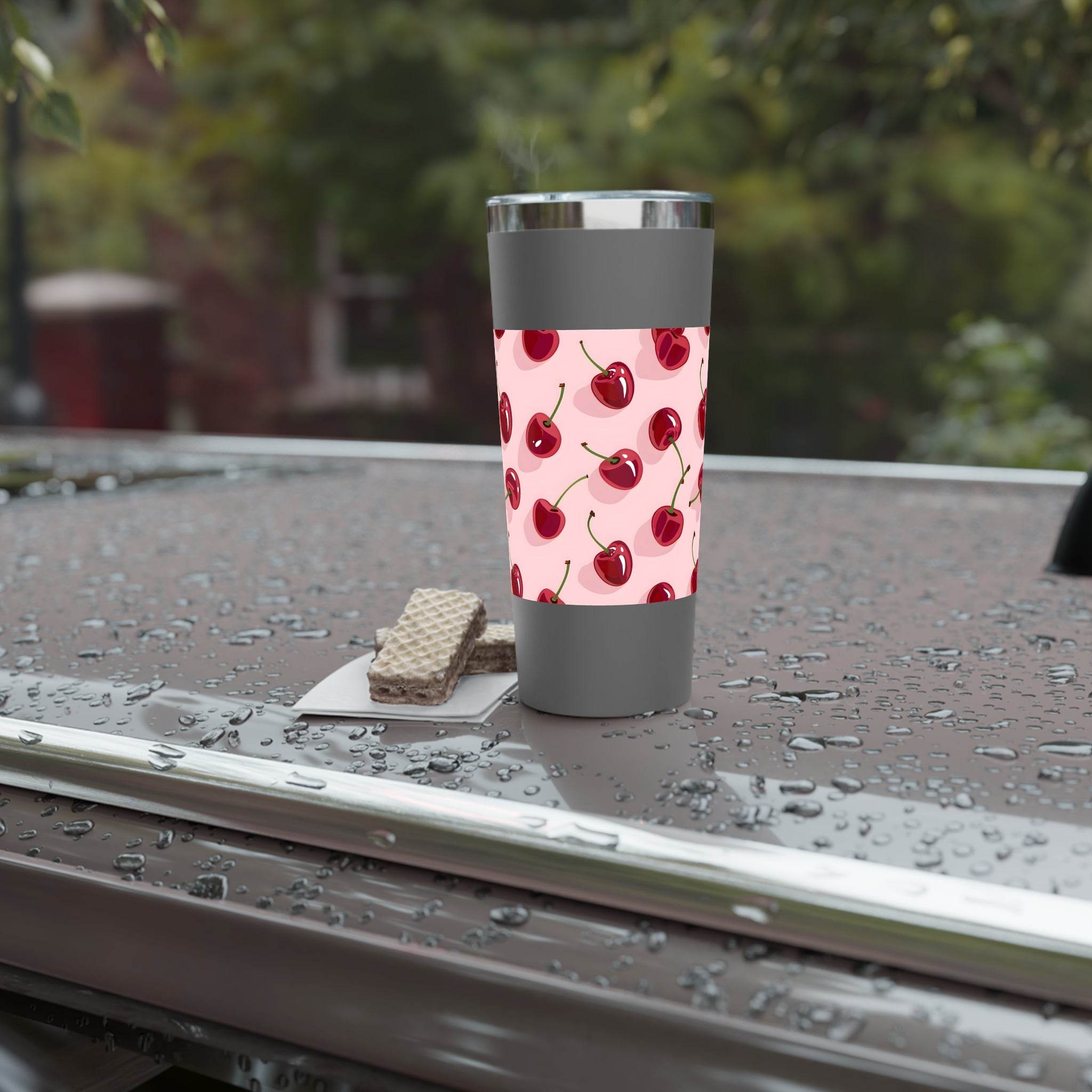 Life's a Cherry Copper Vacuum Insulated Tumbler - Bottles & Tumblers - Esmeralda Ecostore