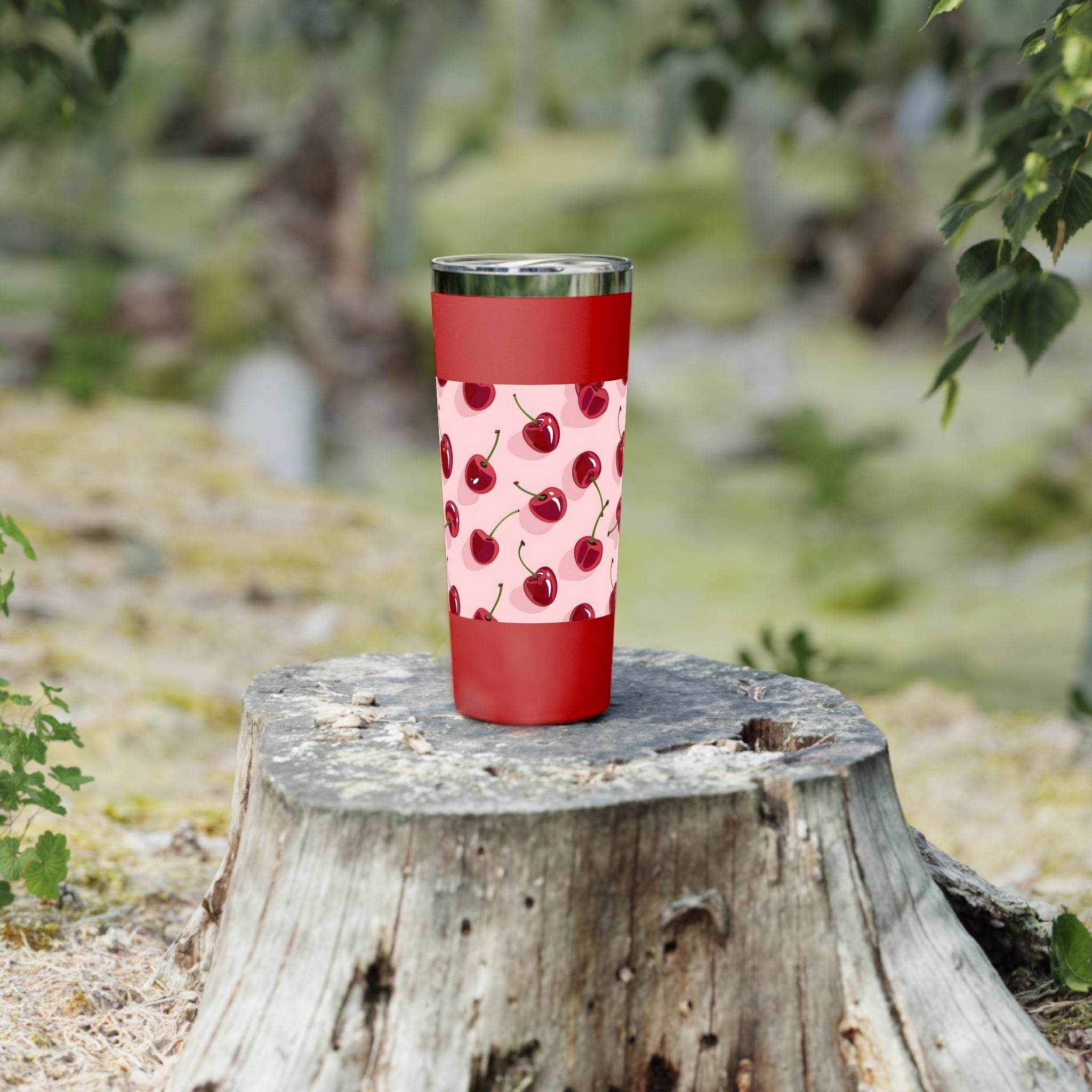 Life's a Cherry Copper Vacuum Insulated Tumbler - Bottles & Tumblers - Esmeralda Ecostore