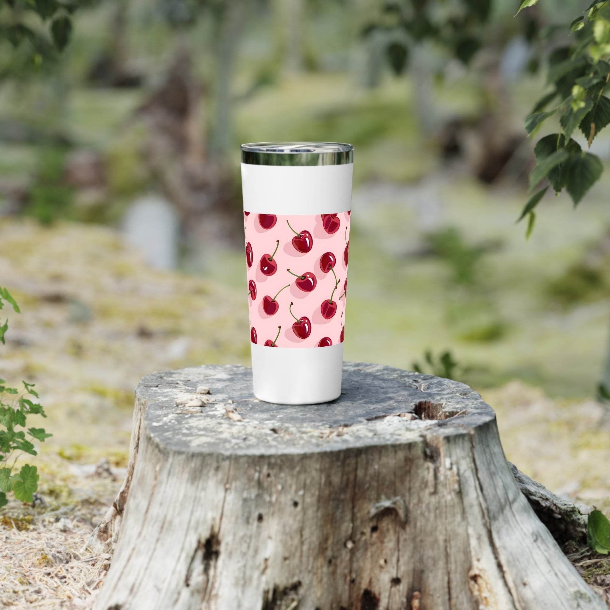 Life's a Cherry Copper Vacuum Insulated Tumbler - Bottles & Tumblers - Esmeralda Ecostore