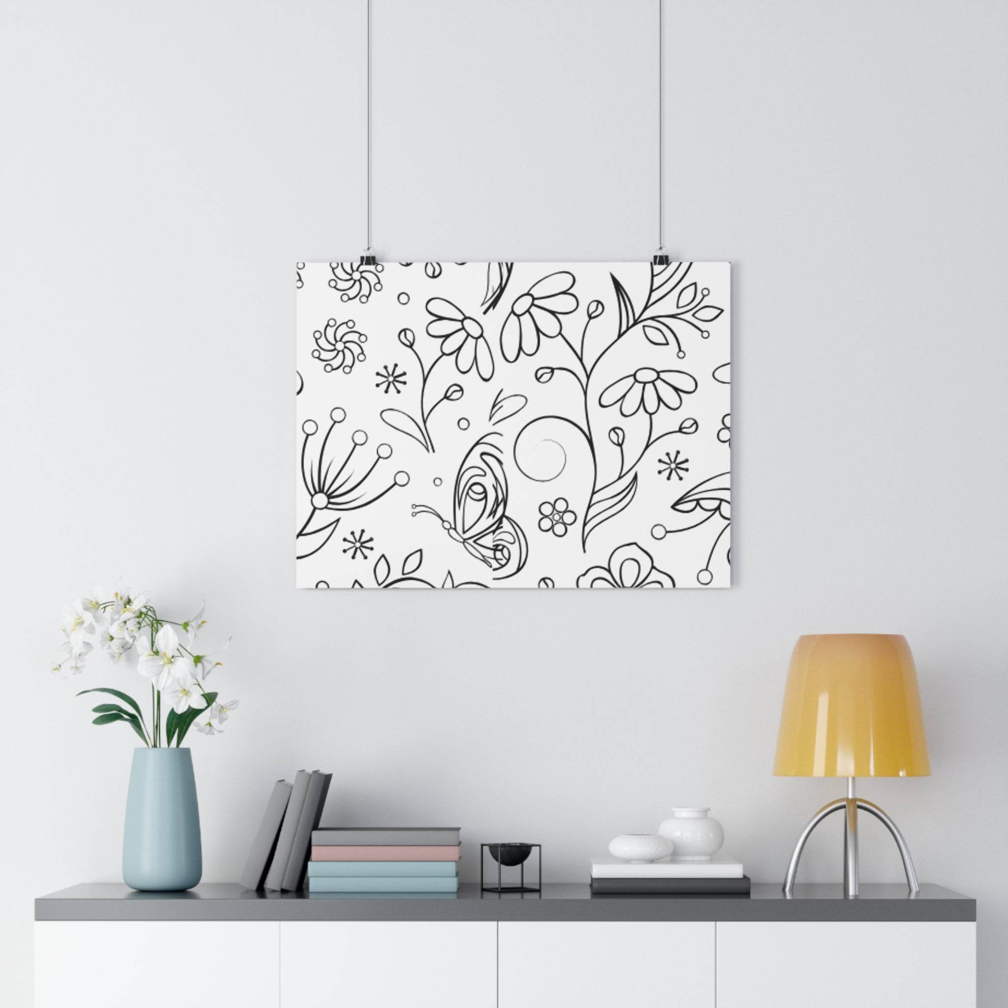 Flights of Fancy Paper Poster - Posters - Esmeralda Ecostore