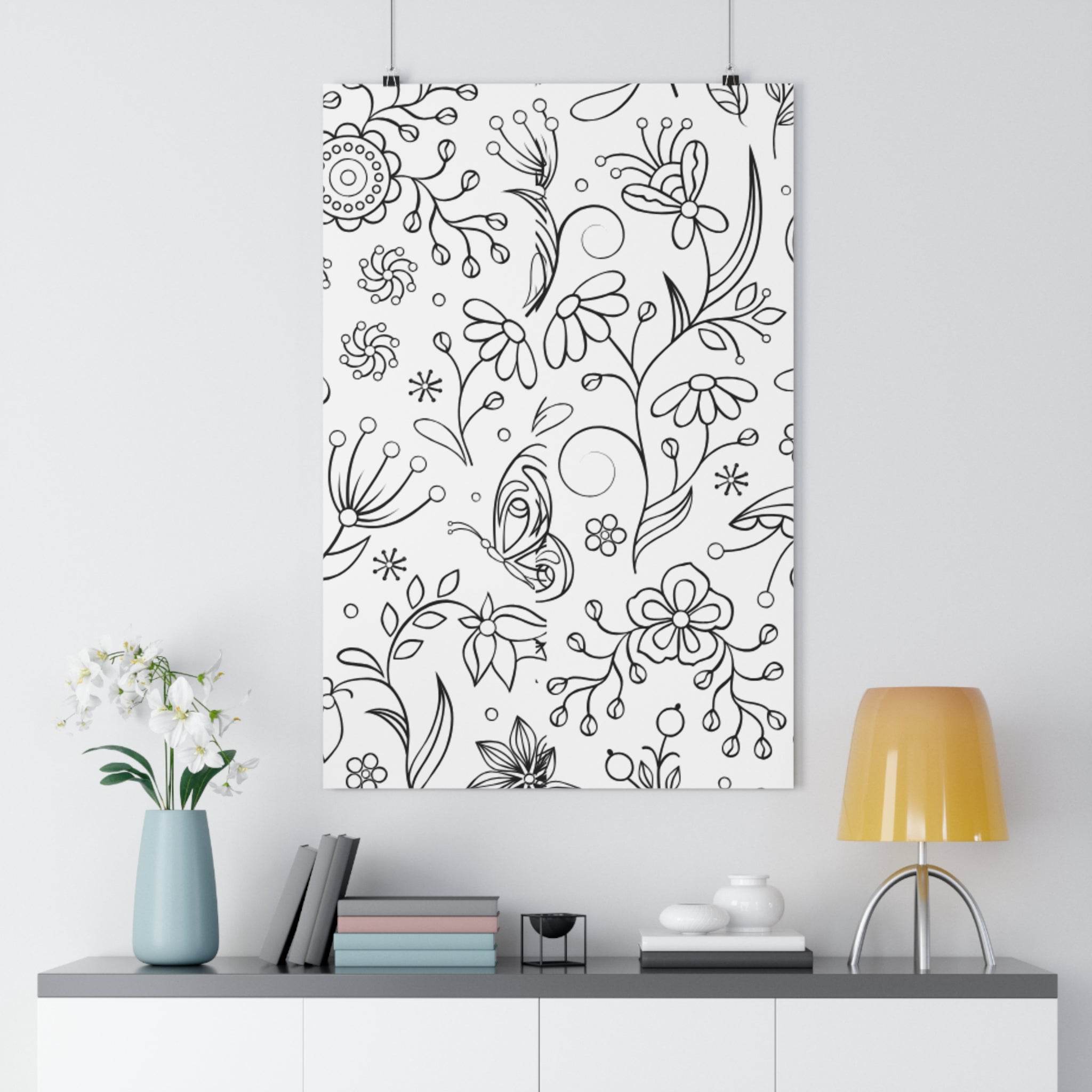 Flights of Fancy Paper Poster - Posters - Esmeralda Ecostore