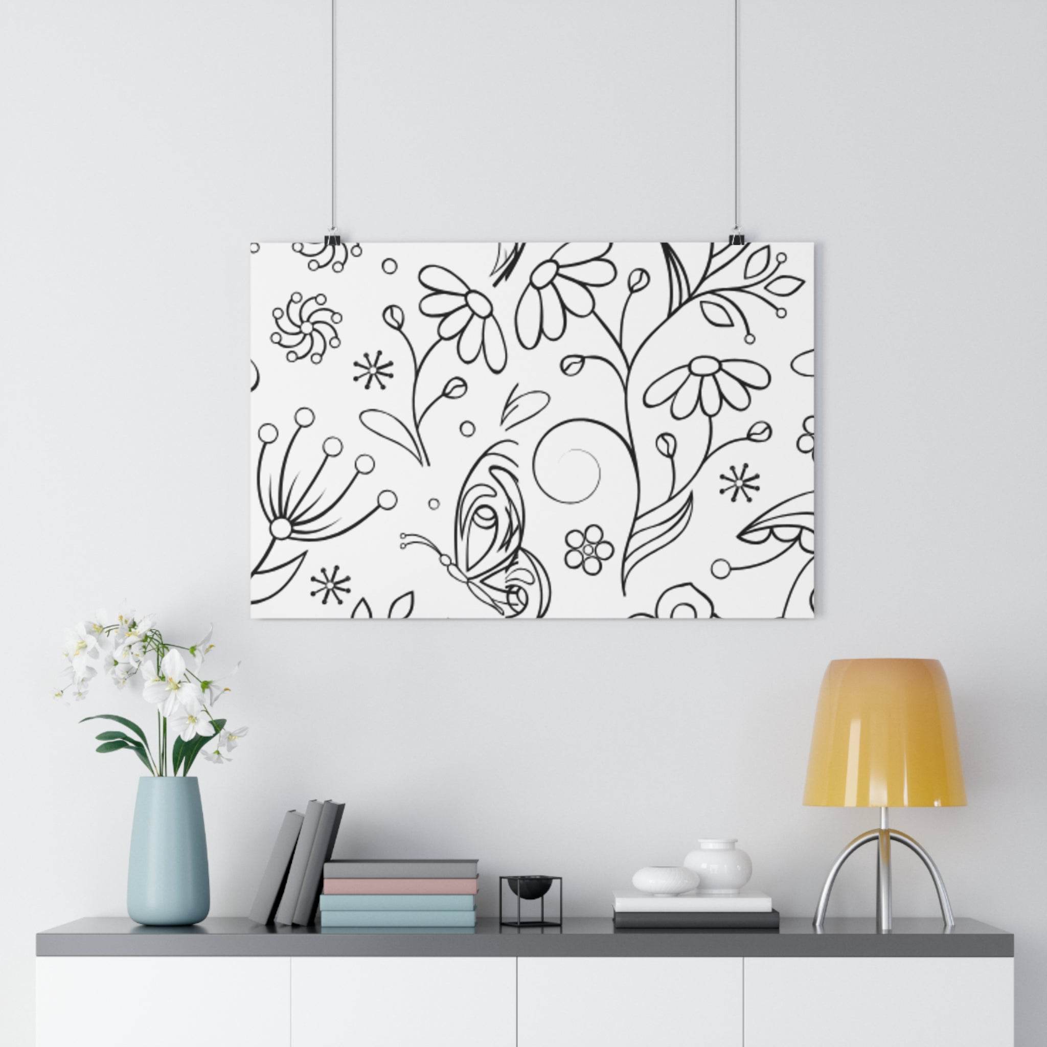 Flights of Fancy Paper Poster - Posters - Esmeralda Ecostore