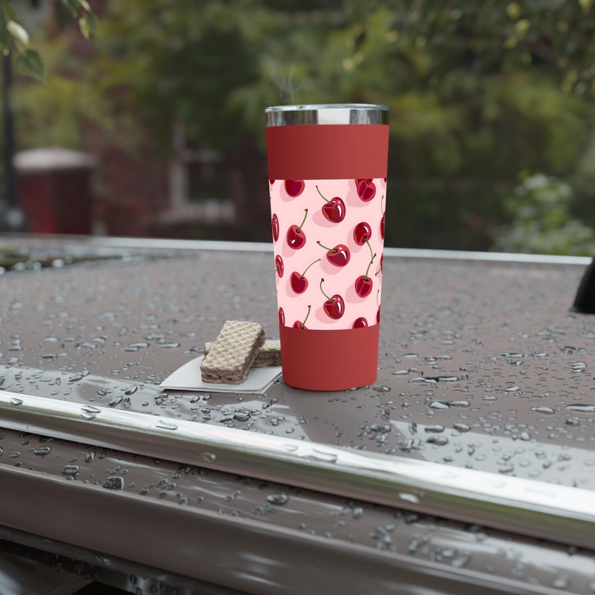 Life's a Cherry Copper Vacuum Insulated Tumbler