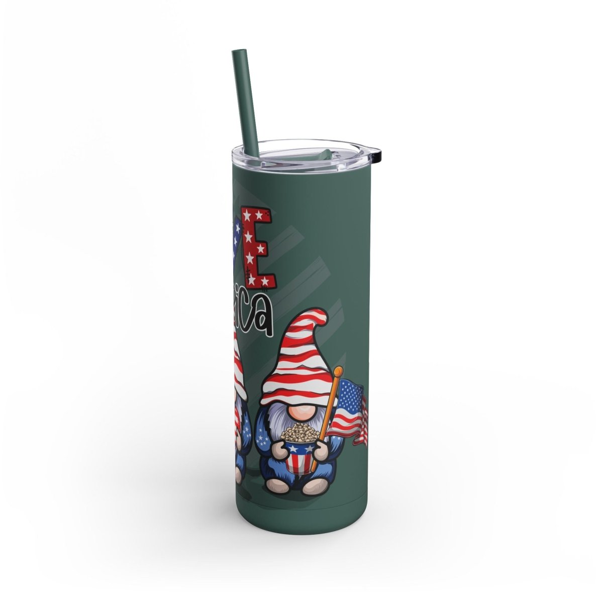 Love America Maars Maker Skinny Matte Tumbler