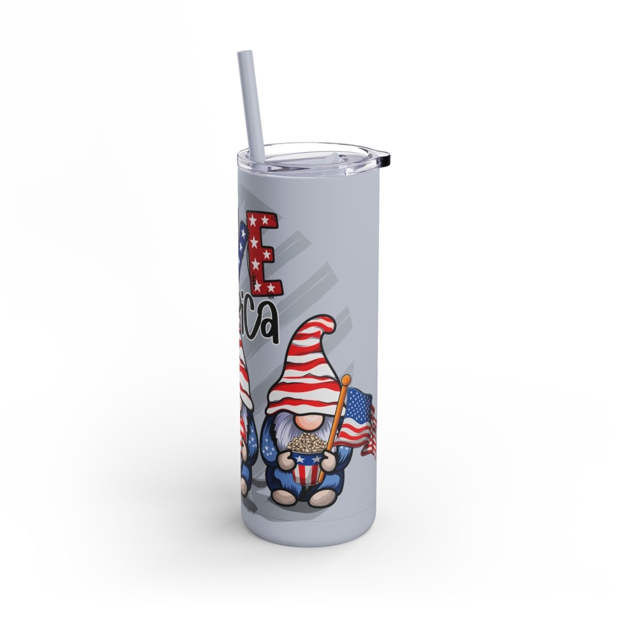 Love America Maars Maker Skinny Matte Tumbler