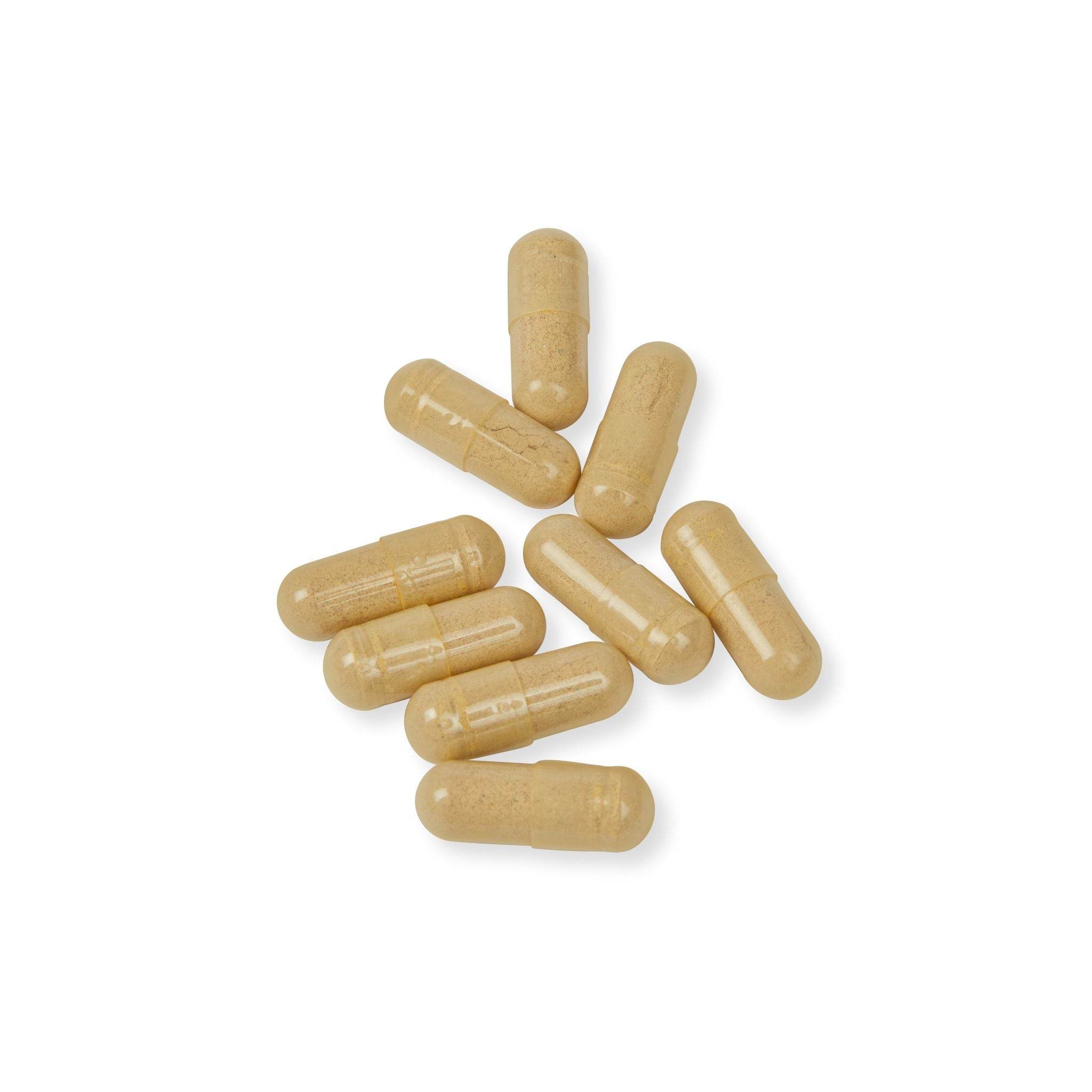Printify non-GMO multivitamin for men capsules supplement in beige color on white background