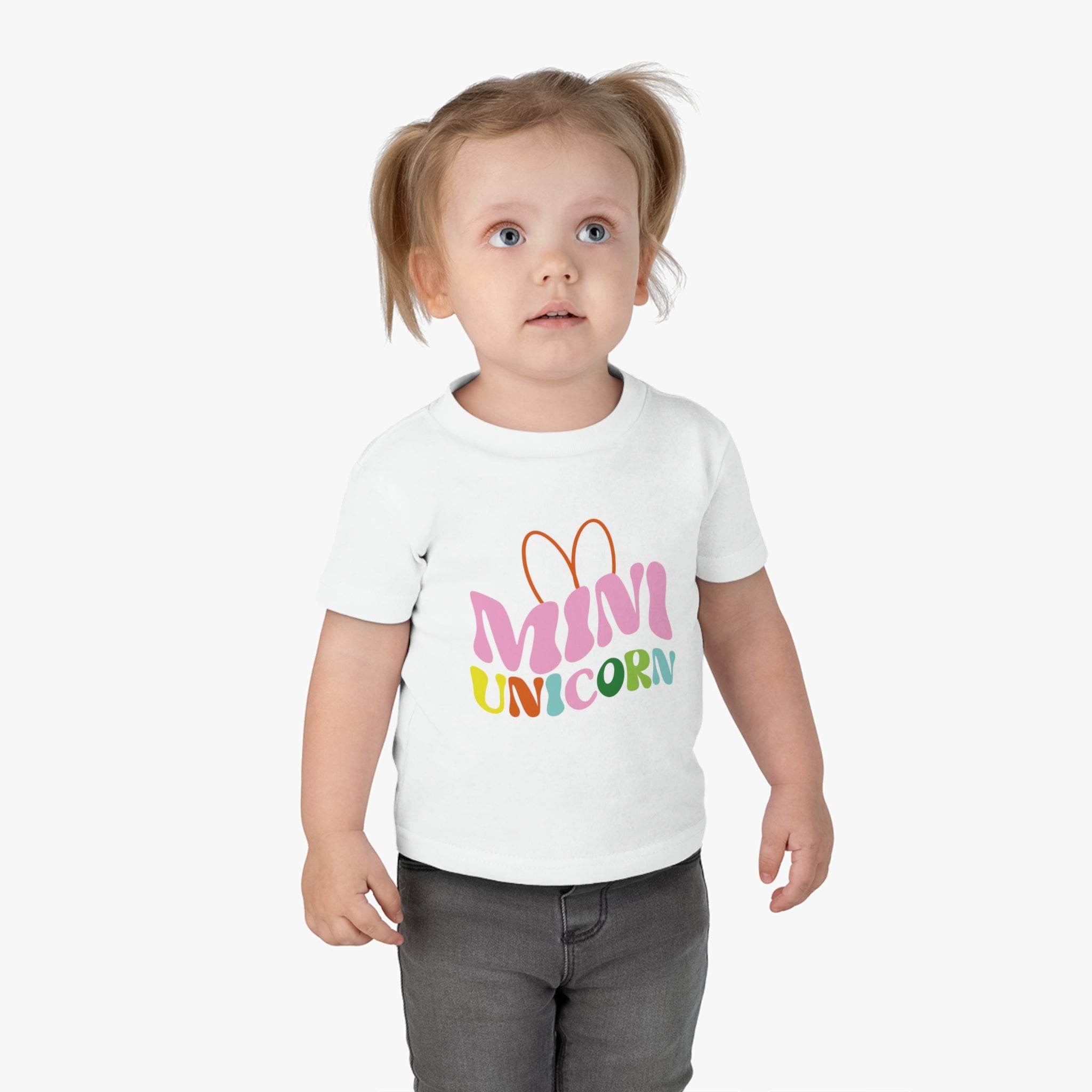 Mini Unicorn Infant Cotton Jersey Tee - Baby Clothing - Esmeralda Ecostore