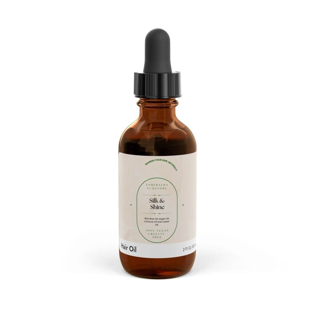 Silk&Shine Natural Care Hair Oil - Beauty - Esmeralda Ecostore
