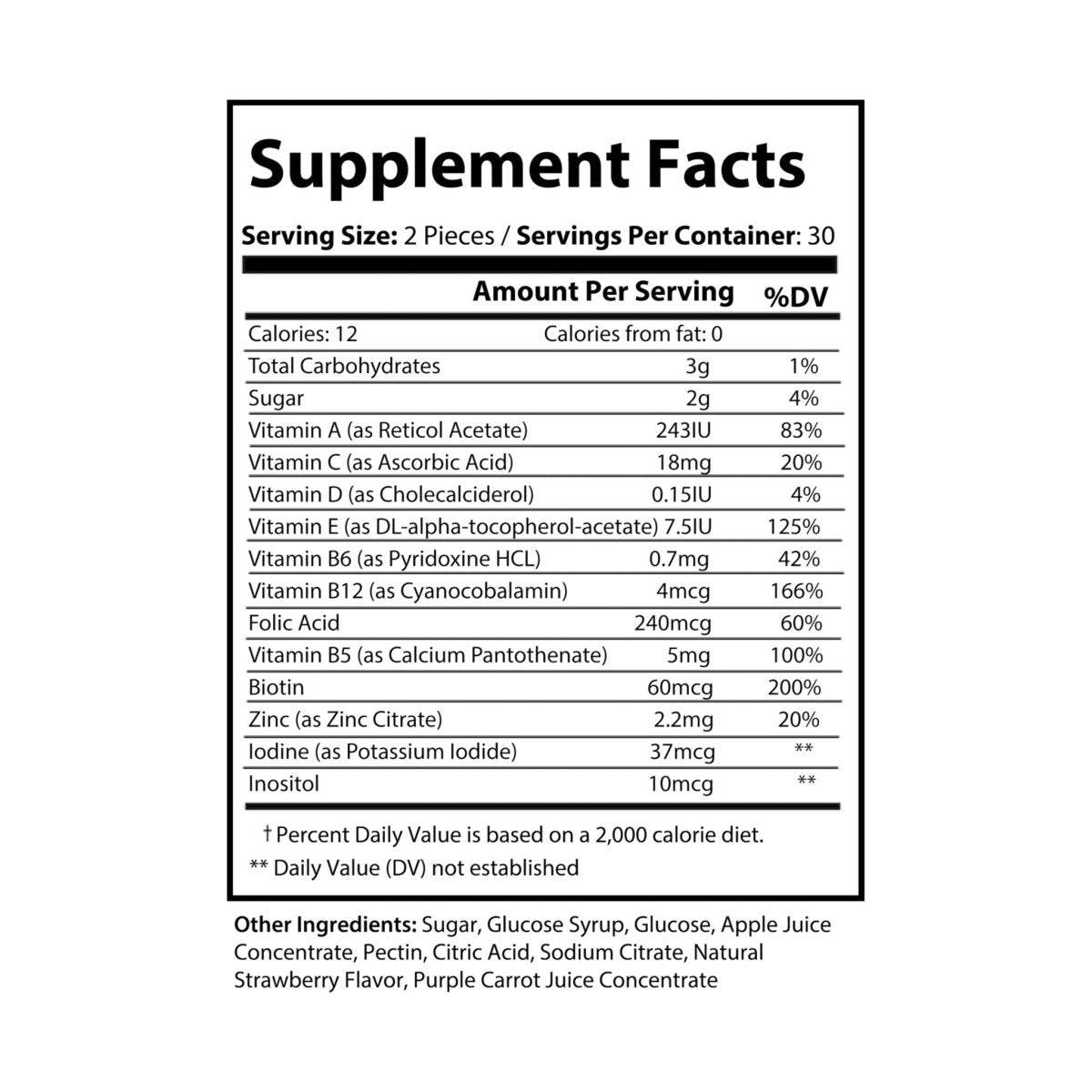 Essential Multivitamin Gummies for Adults - Supplements - Esmeralda Ecostore