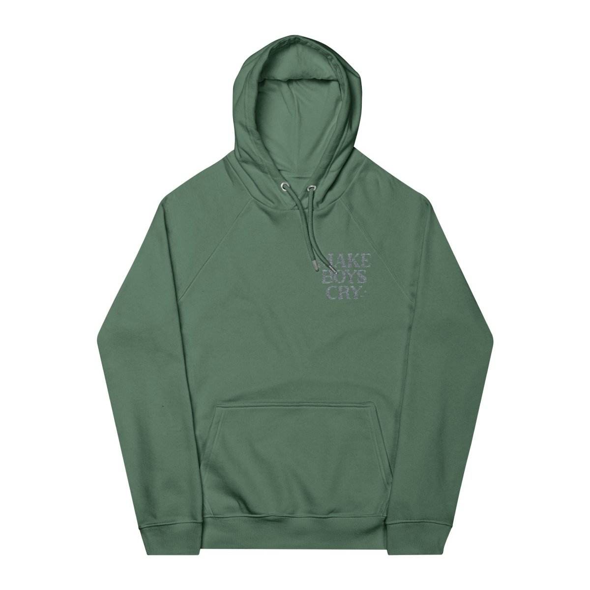Make Boys Cry Unisex Eco Ragian Hoodie - Hoodies - Esmeralda Ecostore